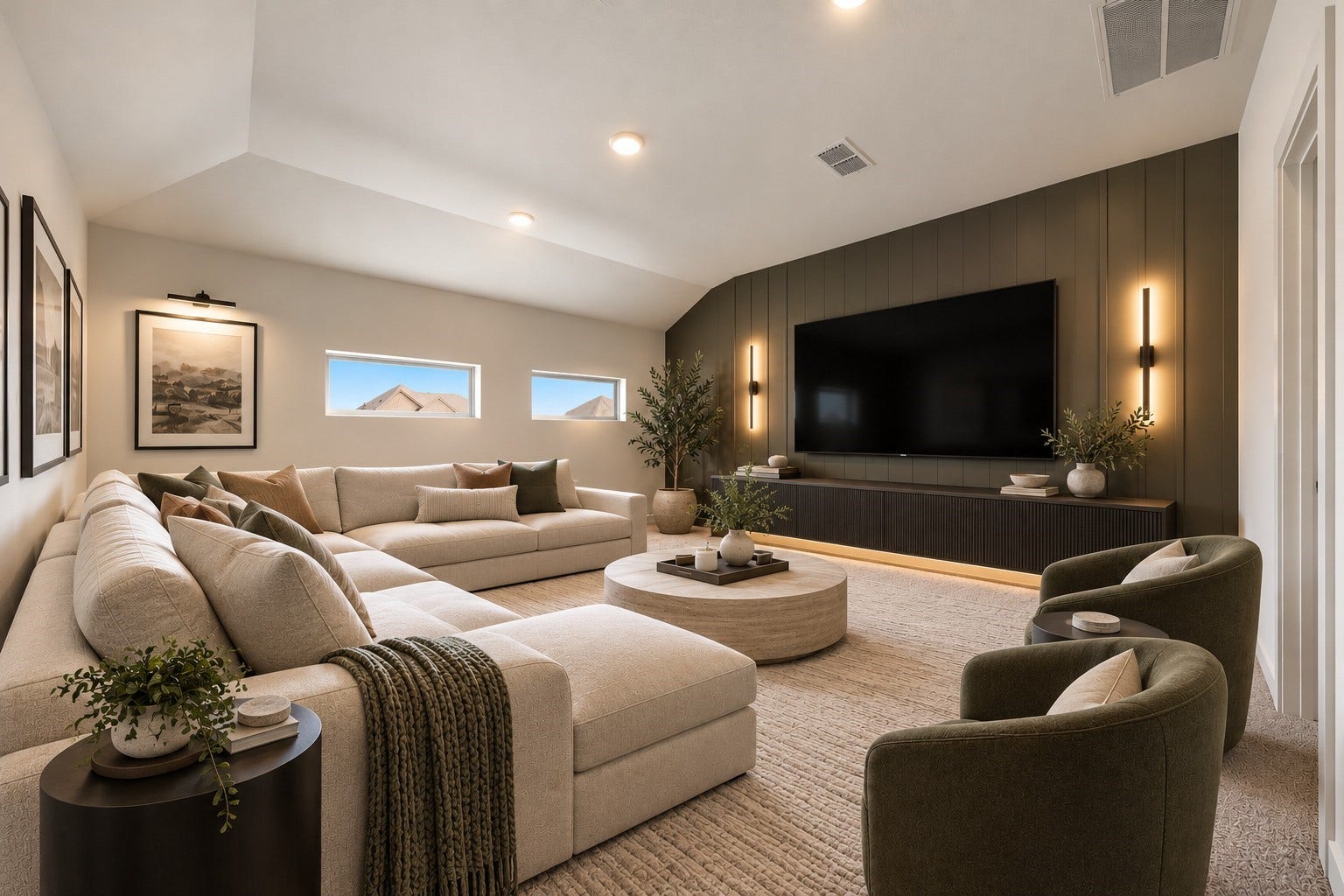 4518 Sunny Hazel Lane, Fulshear, TX 77441 Cozy Flex Room Virtually Staged & Ready for Entertainment