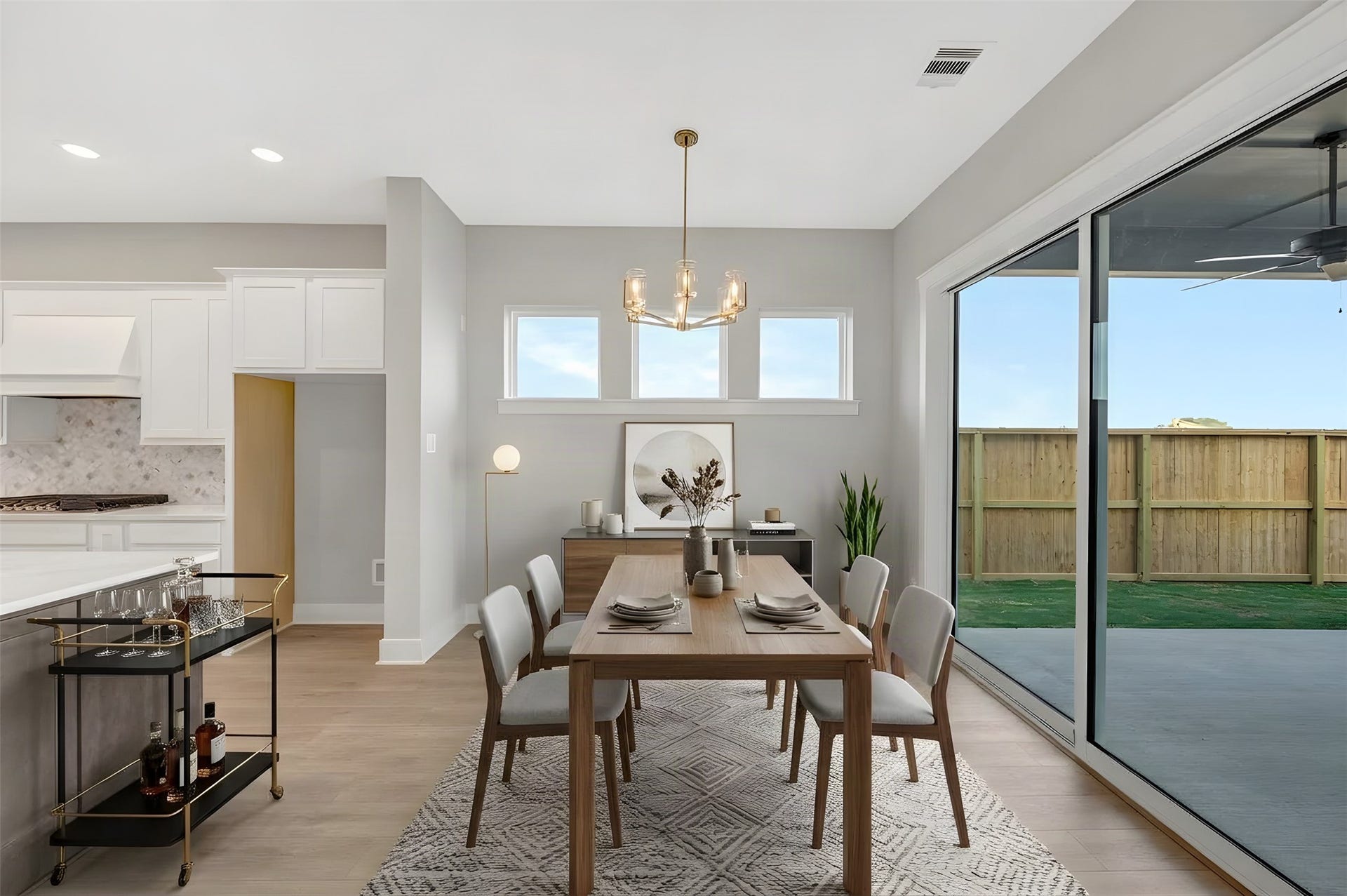 Virtually staged to give you the visual you need to see furniture placement and how the home can live.