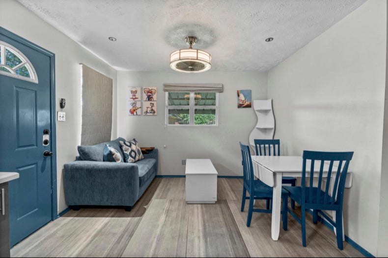 12710 Mutiny Lane, Tomball, TX 77377 Separate guest-suite living and dining area located beside its full kitchen.
