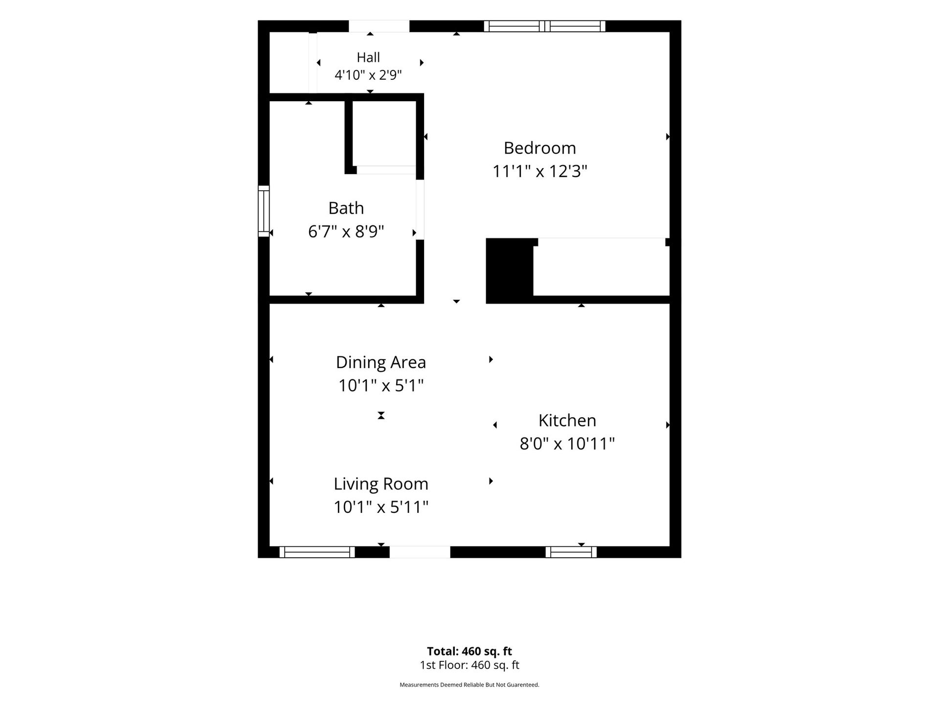 12710 Mutiny Lane, Tomball, TX 77377 Separate guest-suite floor plan featuring a bedroom, full bathroom, FULL kitchen, and living and dining areas. Dimensions are approximate.
