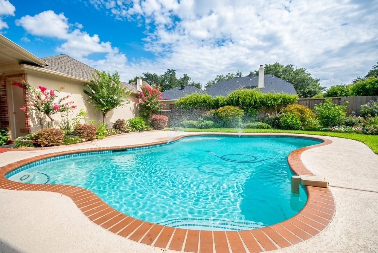 22902 Greenrush Drive, Katy, TX 77494 ABSOLUTE PRIVACY TO ENJOY THE OUTDOOR LIVING & PLAY