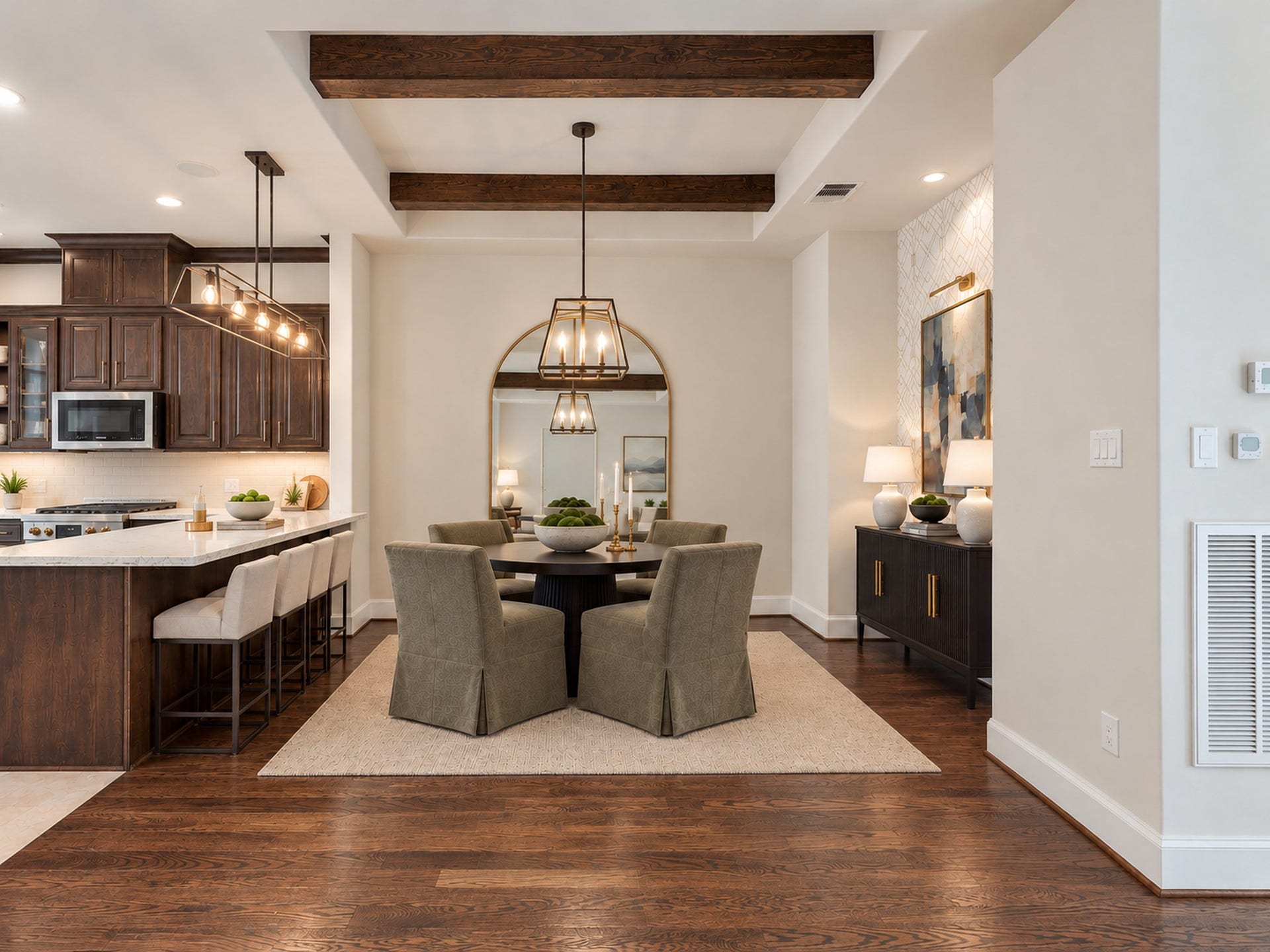 4404 Dickson Street, #A, Houston, TX 77007 Image virtually staged to illustrate potential & versatility.