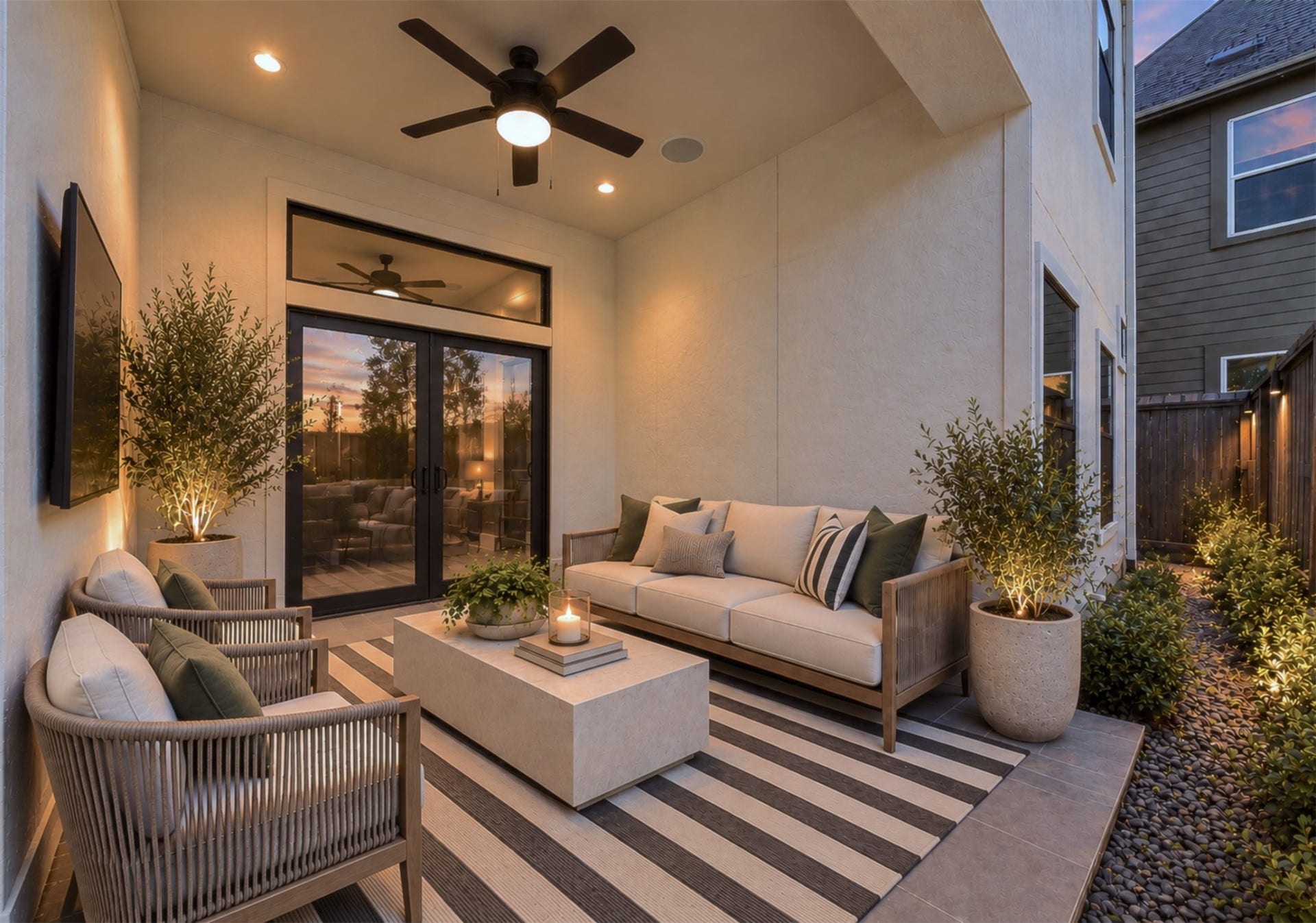 4404 Dickson Street, #A, Houston, TX 77007 Image virtually staged to illustrate potential & versatility.
