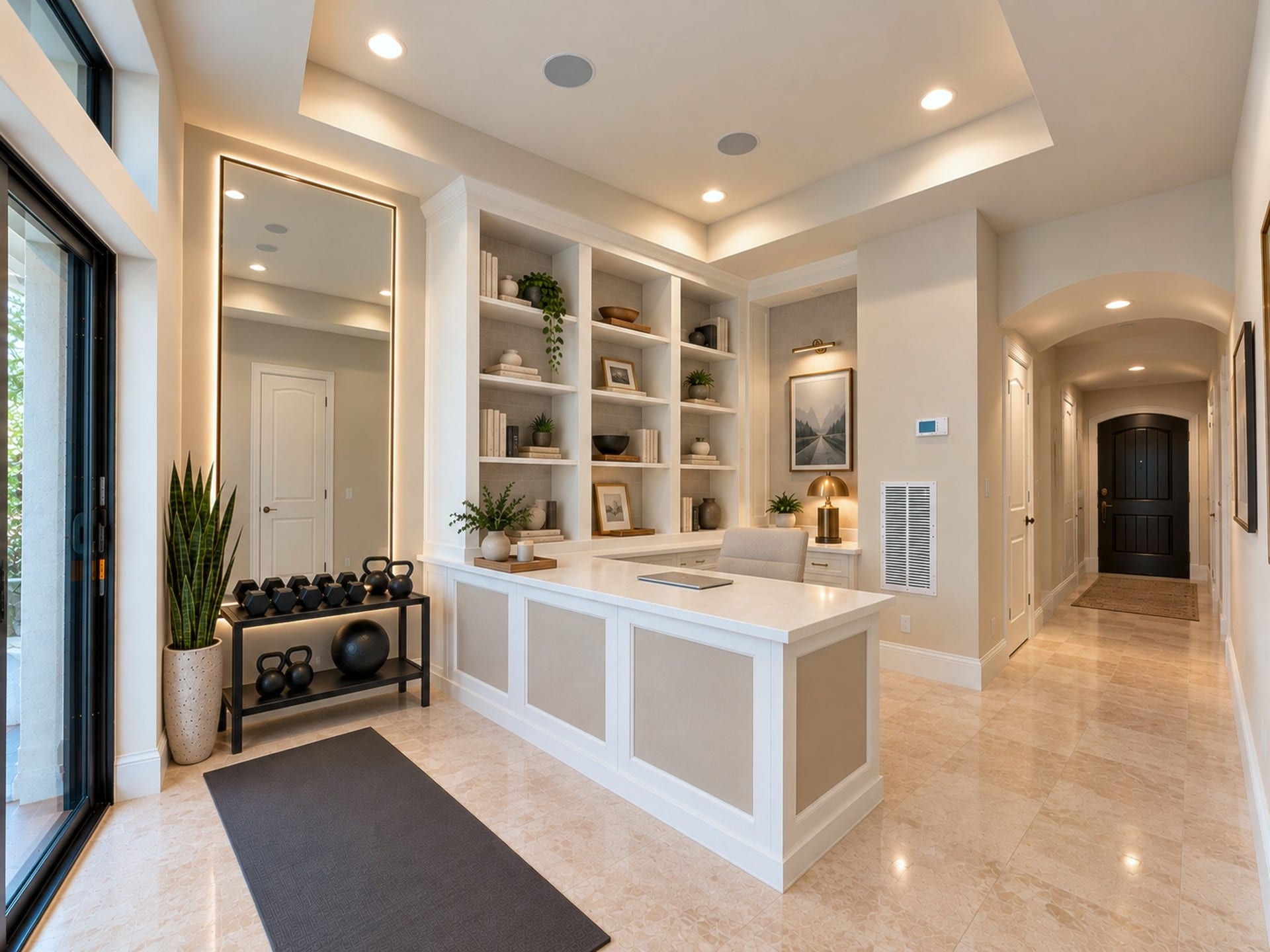 4404 Dickson Street, #A, Houston, TX 77007 Image virtually staged to illustrate potential & versatility.