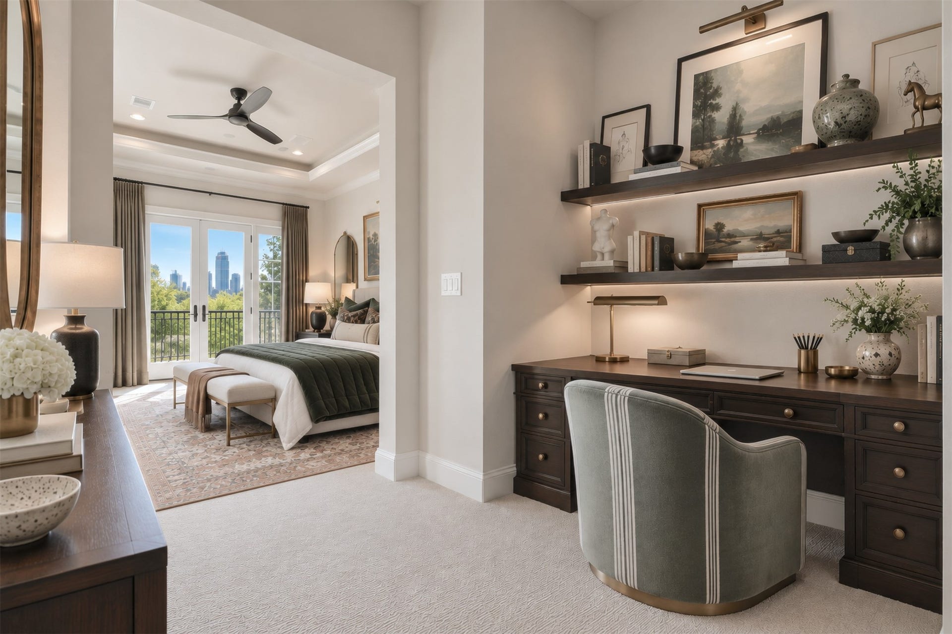4404 Dickson Street, #A, Houston, TX 77007 Image virtually staged to illustrate potential & versatility.