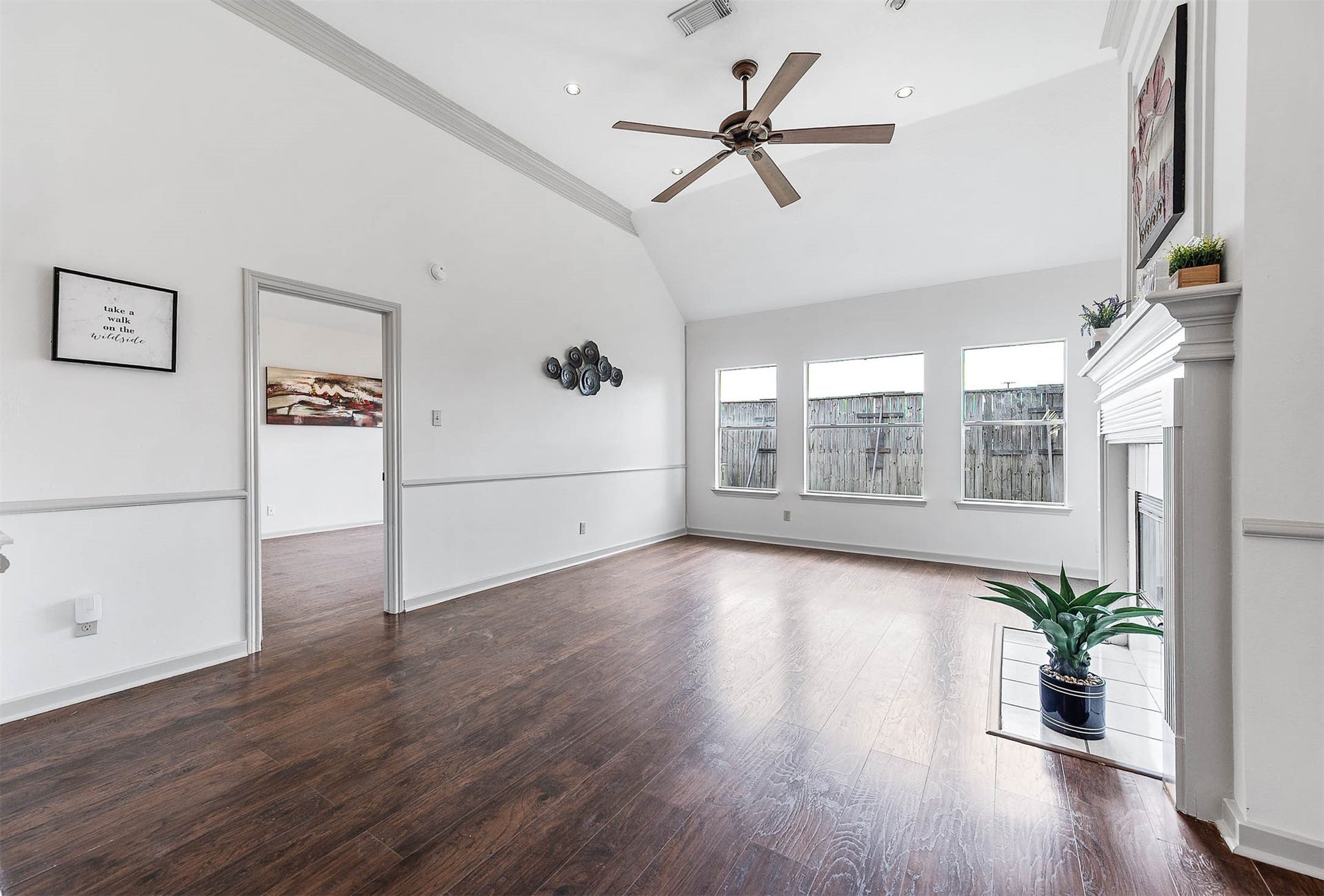 16039 Mountain Shadows Drive, Houston, TX 77084 Open floor plan concept with plenty of natural lighting