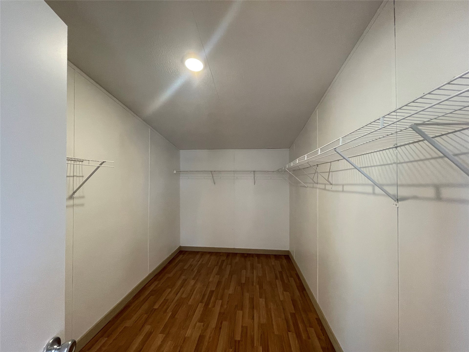 Primary closet.