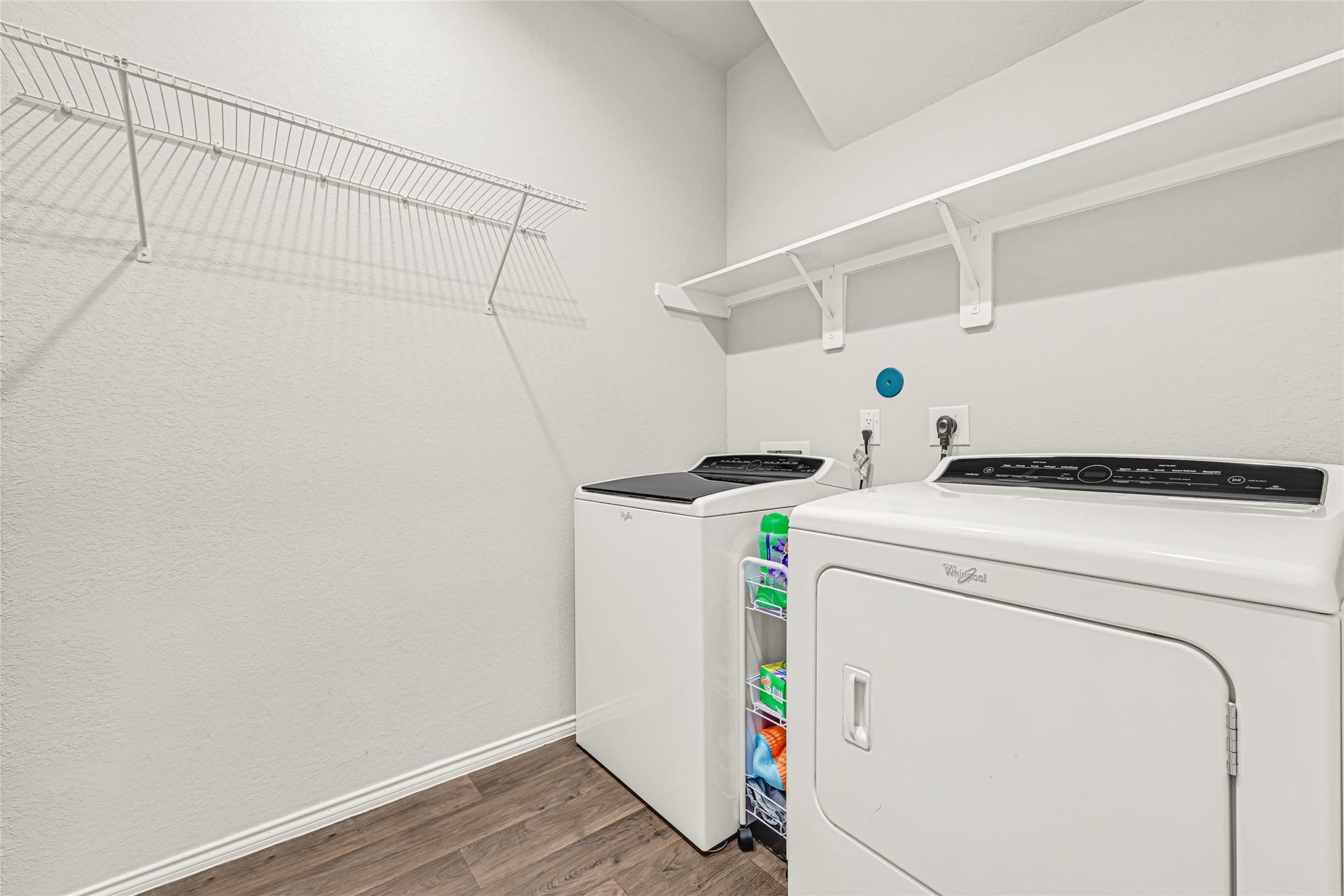 Utility room on the first floor.