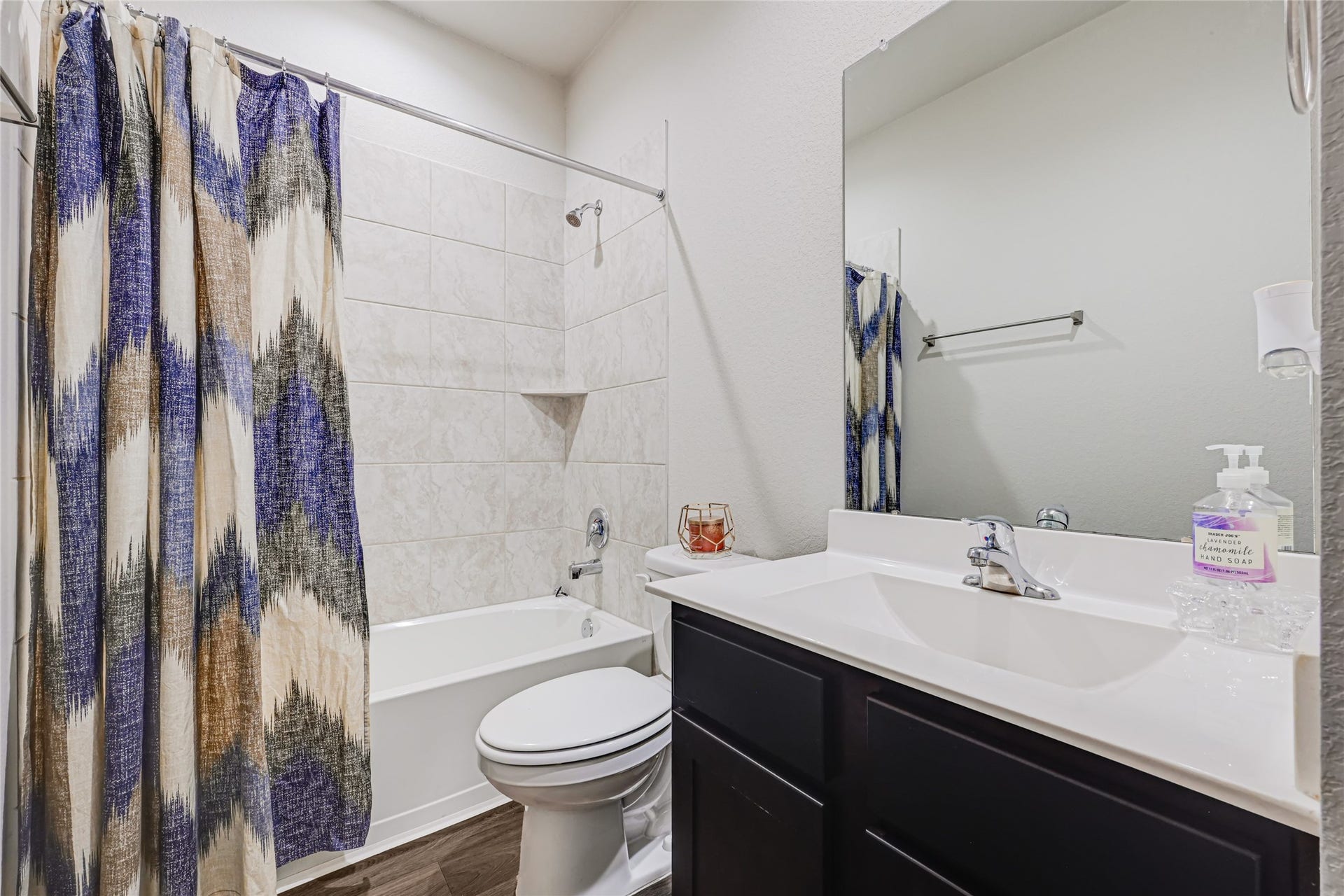 Full Guest Bath on the first floor.