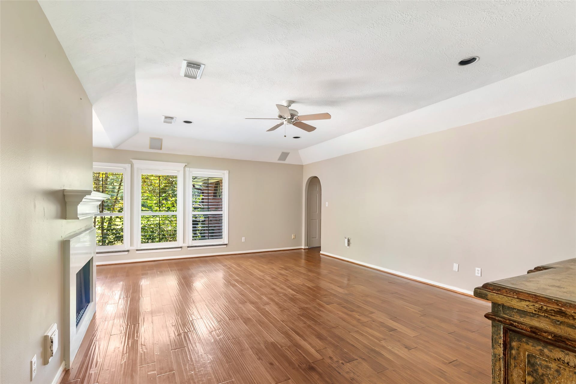 26342 Hill And Dale Avenue, Splendora, TX 77372 Living room with plenty of natural light.