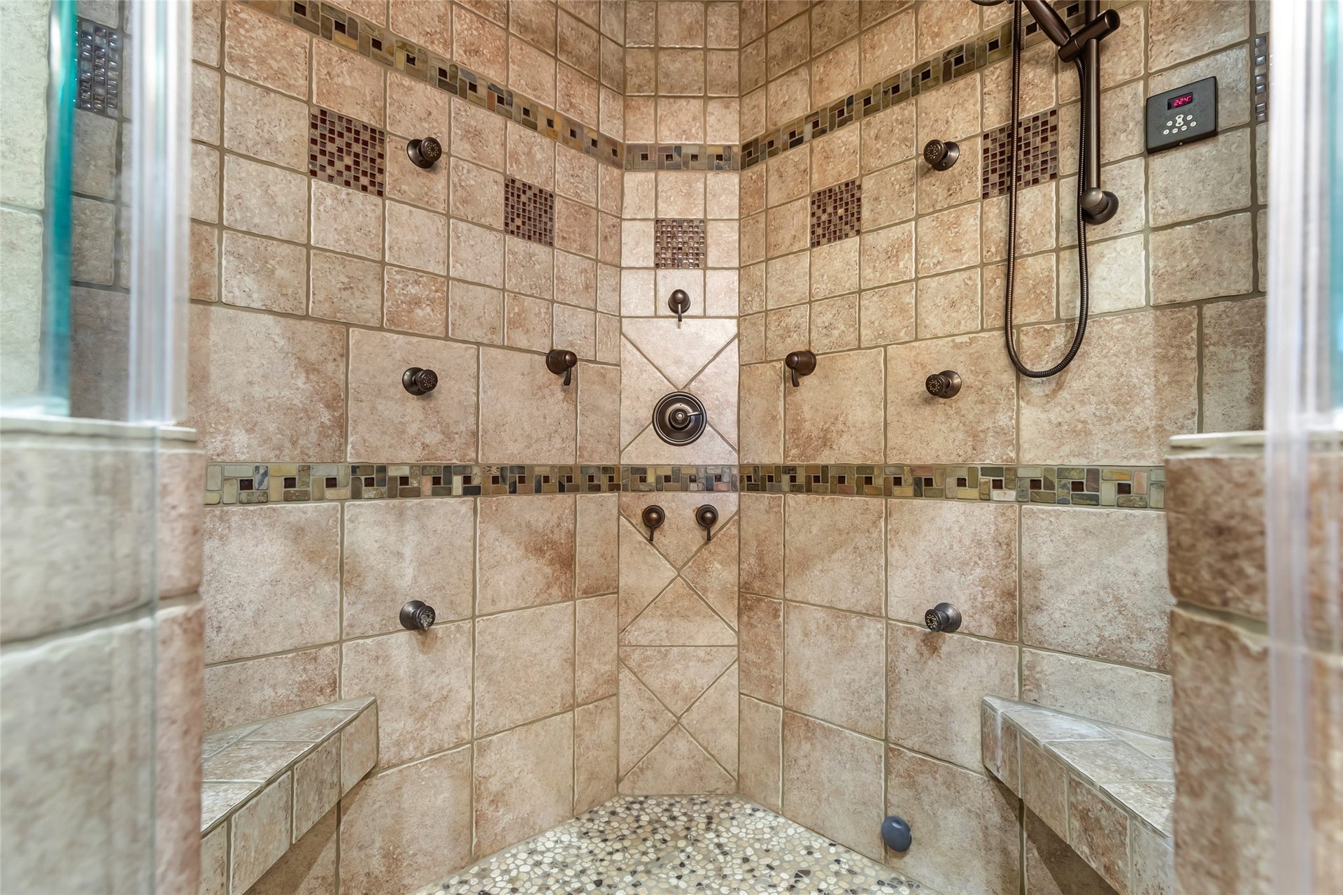 26342 Hill And Dale Avenue, Splendora, TX 77372 Game room shower/sauna.