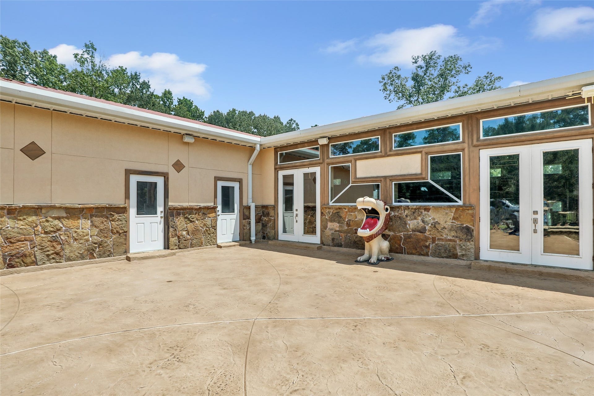 26342 Hill And Dale Avenue, Splendora, TX 77372 Game room with its own garage and pool house with half bath on outside.