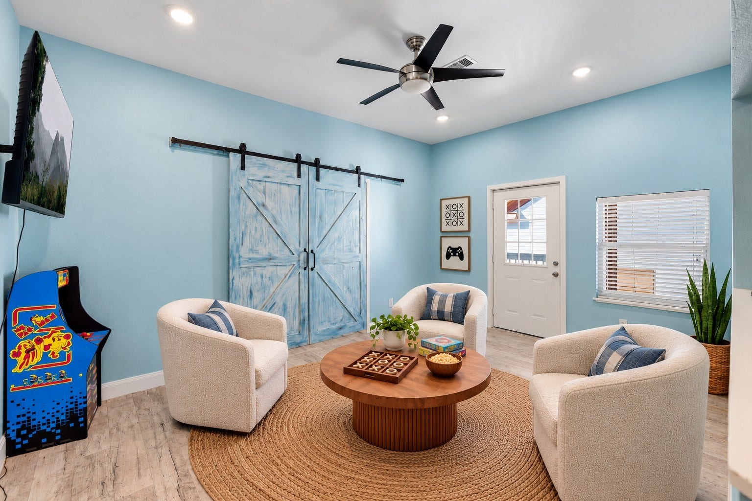 3602 Avenue K, Galveston, TX 77550 Game Room-Virtually Staged