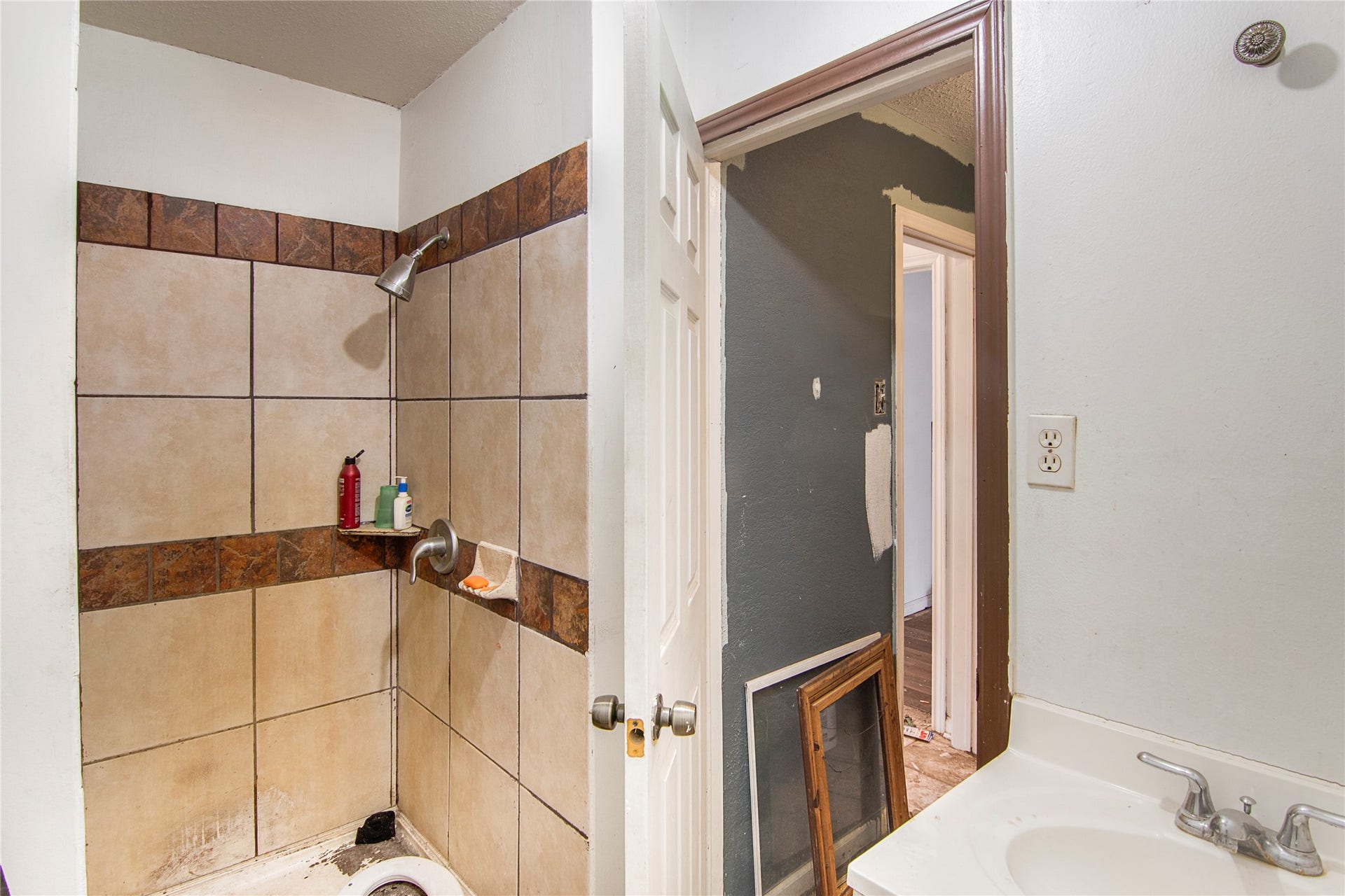 spare full bathroom downstairs