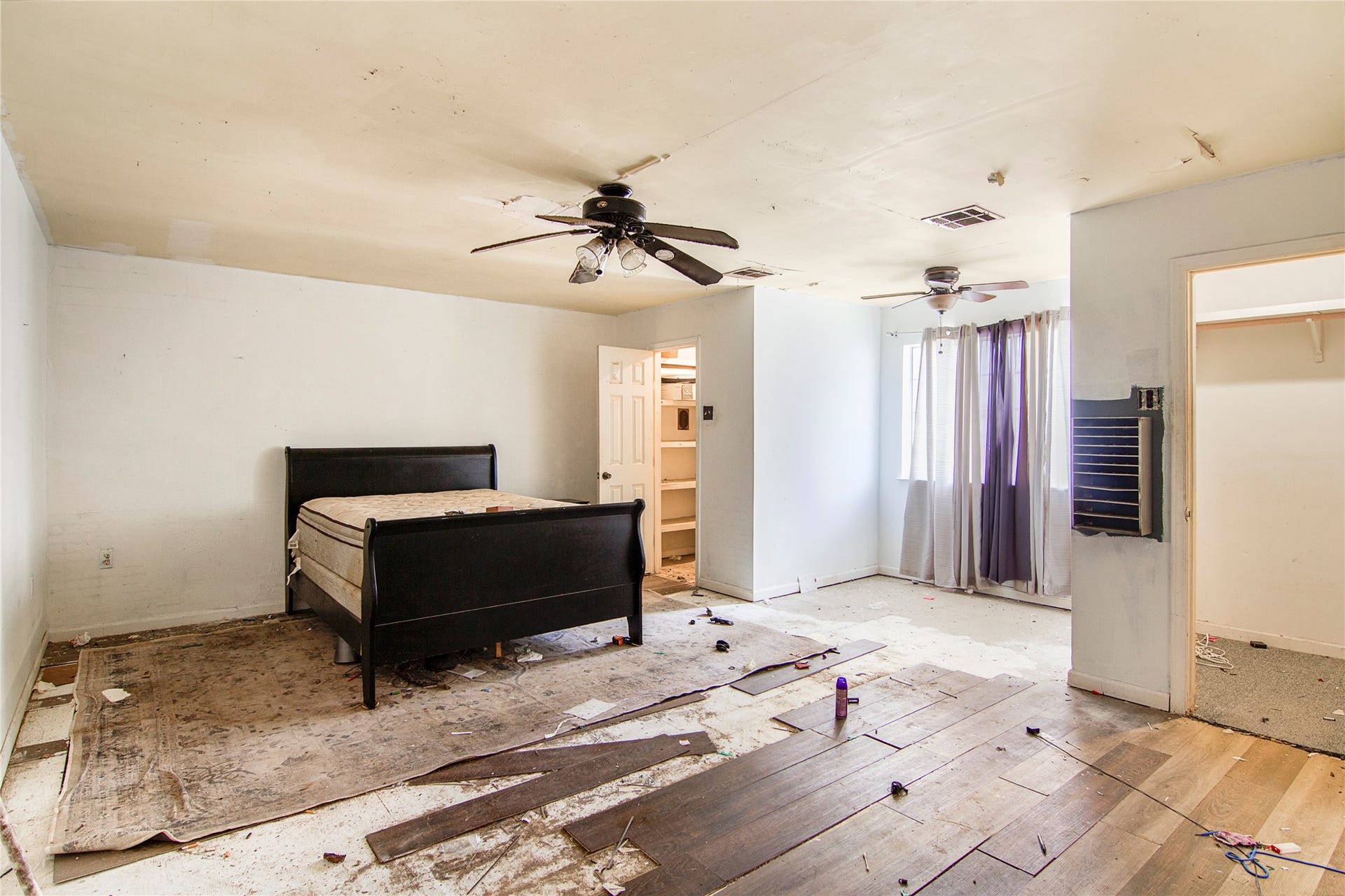 large primary suite