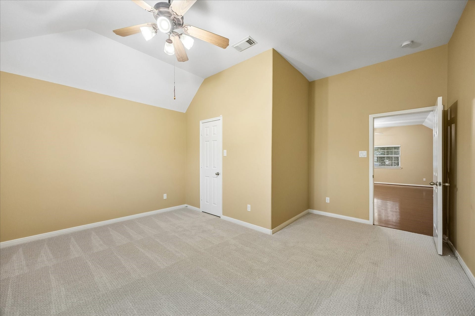 Large secondary bedrooms with fresh paint & new carpet.