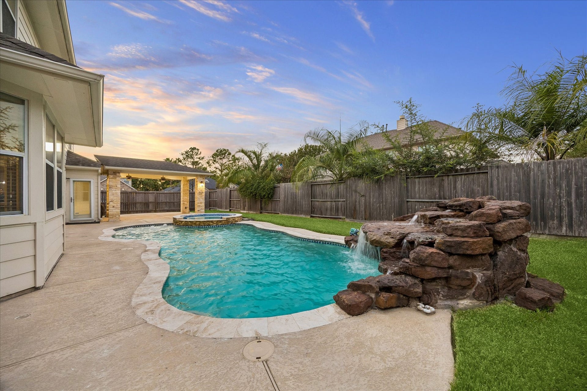 The perfect backyard.