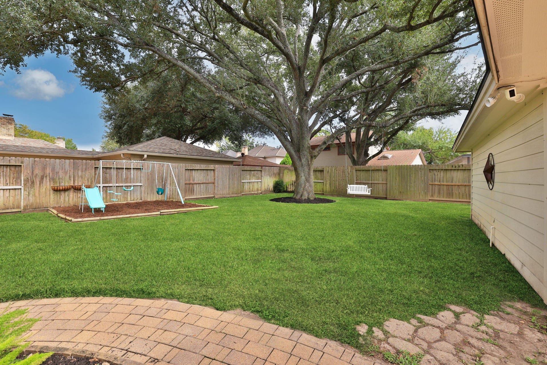 14719 Rio Pinar Drive, Houston, TX 77095 Huge Backyard with a Beautiful Tree for Shade