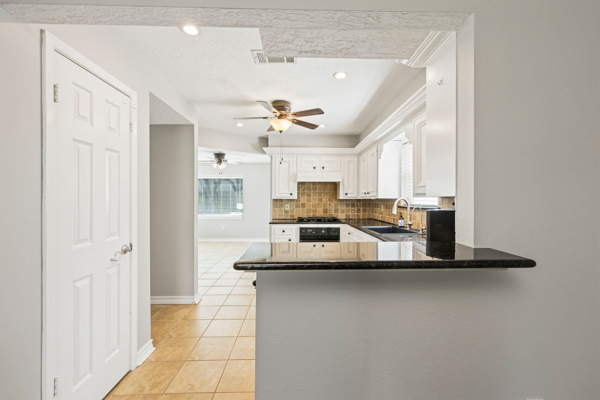14719 Rio Pinar Drive, Houston, TX 77095 Breakfast Bar Looking Into Kitchen
