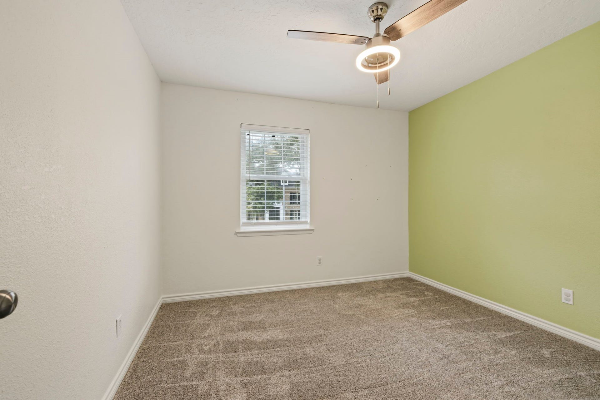 14719 Rio Pinar Drive, Houston, TX 77095 3rd Bedroom with Accented Wall