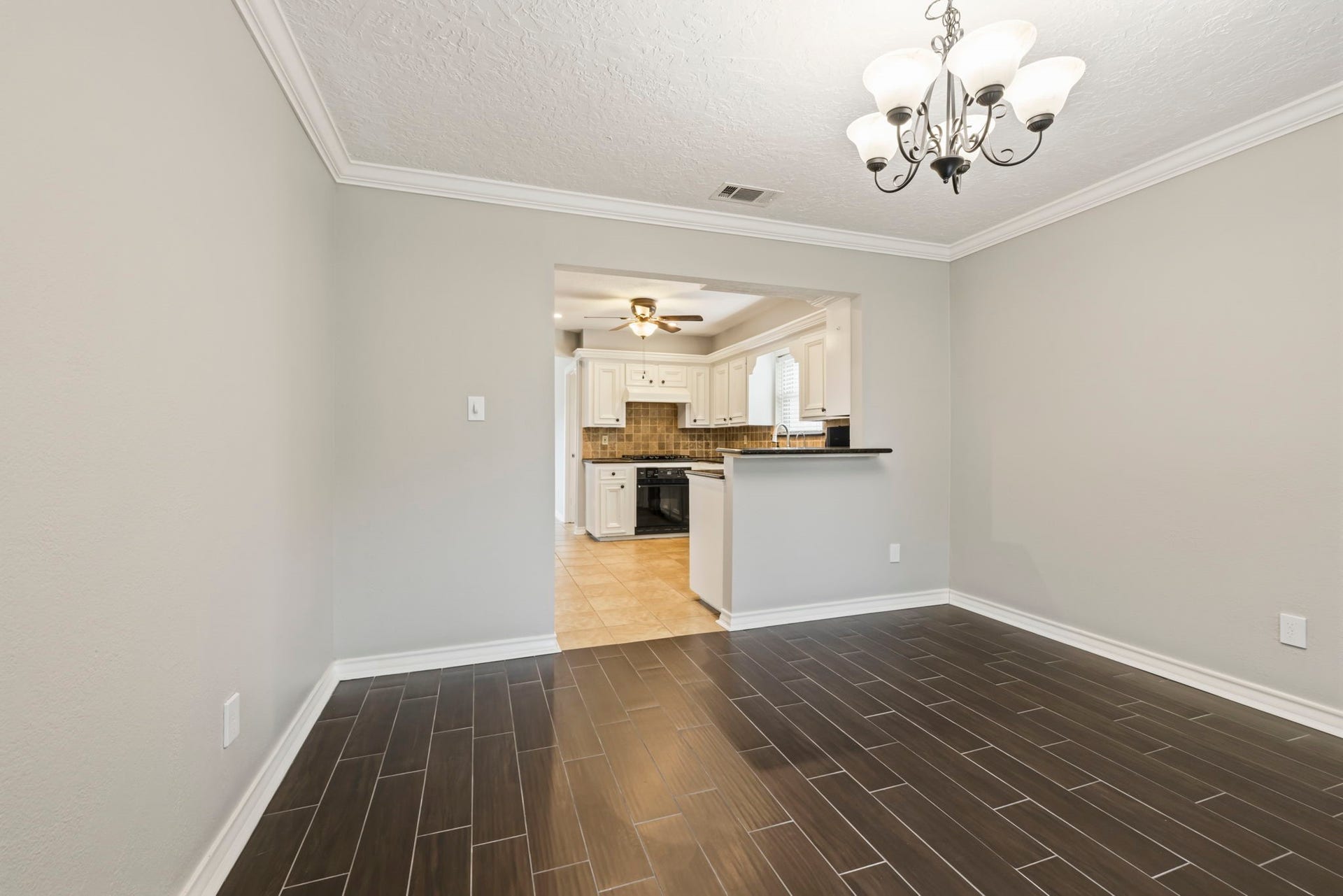 14719 Rio Pinar Drive, Houston, TX 77095 Dining Room is Righ off of Kitchen