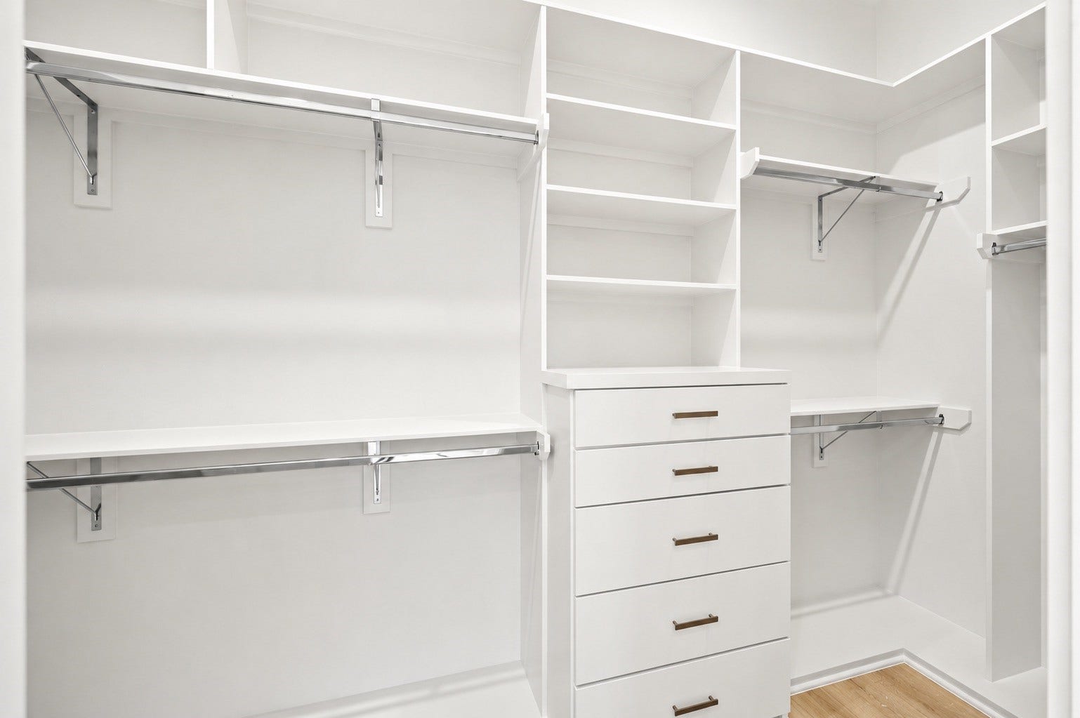 Second closet for the primary bedroom.