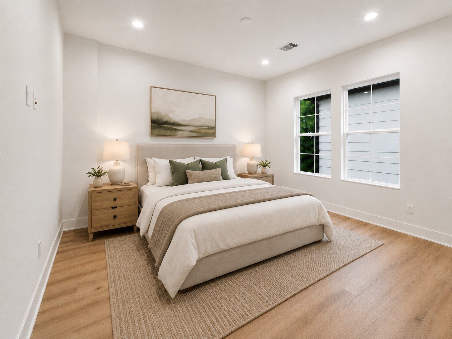 Secondary bedroom on the 3rd floor.