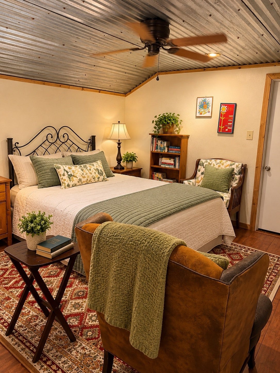 1325 E Stroker Road, Crosby, TX 77532 Virtually retouched upstairs bedroom (remodeled)