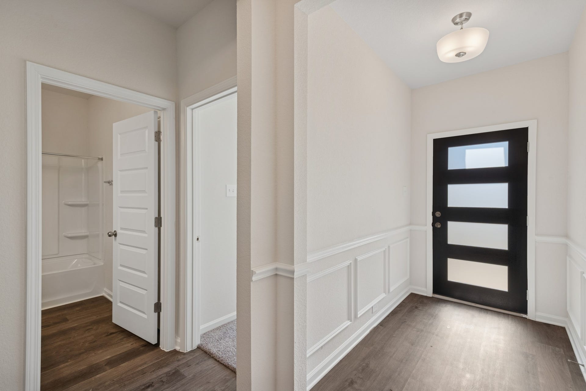 The Crawford- Foyer. Home under construction, sample photo used for illustrative purposes only, colors and options will vary.