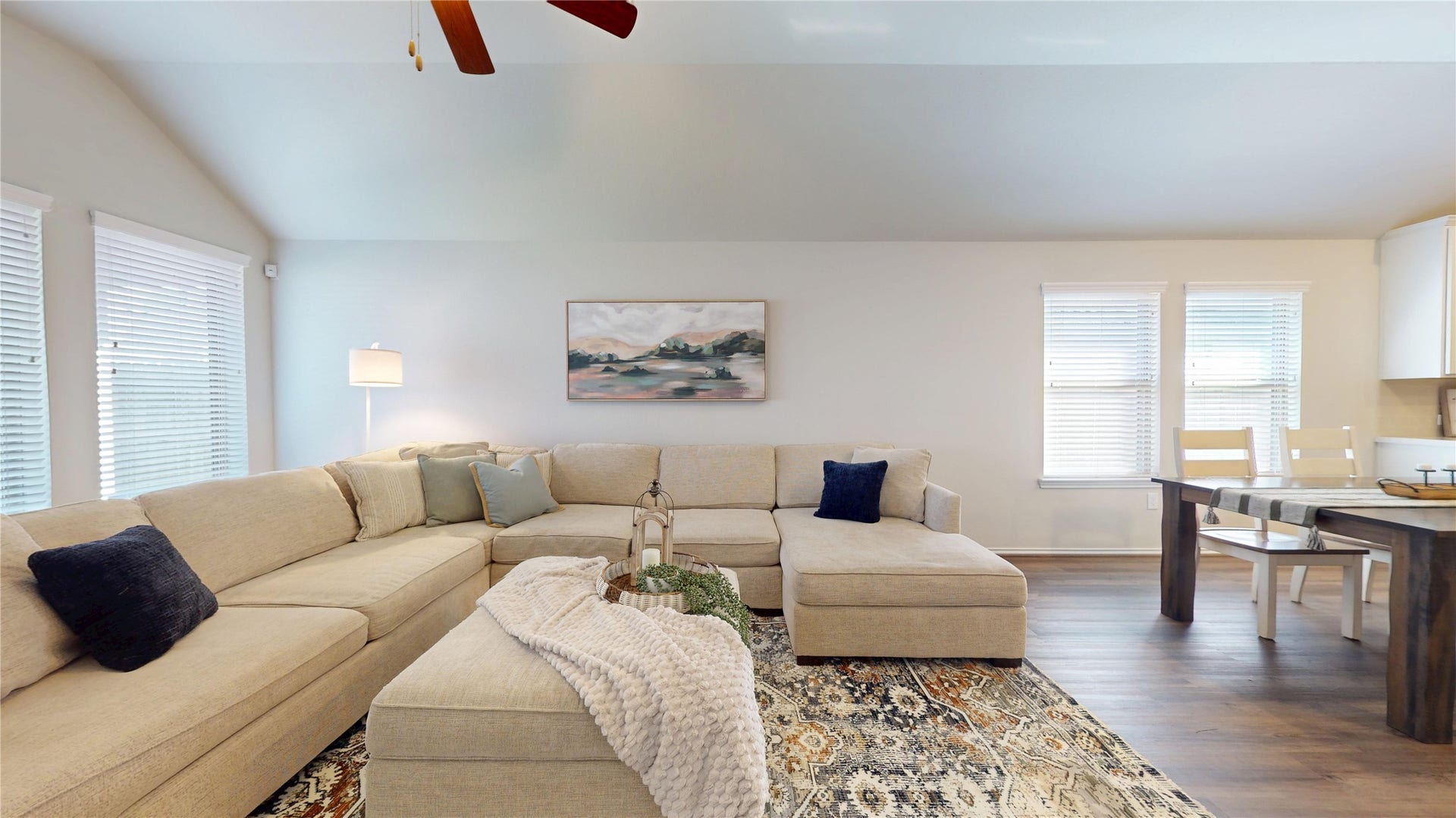 2926 Yaupon Grove Lane, Conroe, TX 77385 Abundance of windows provides lots of natural lighting. Also includes 2" faux wood blinds throughout the home.