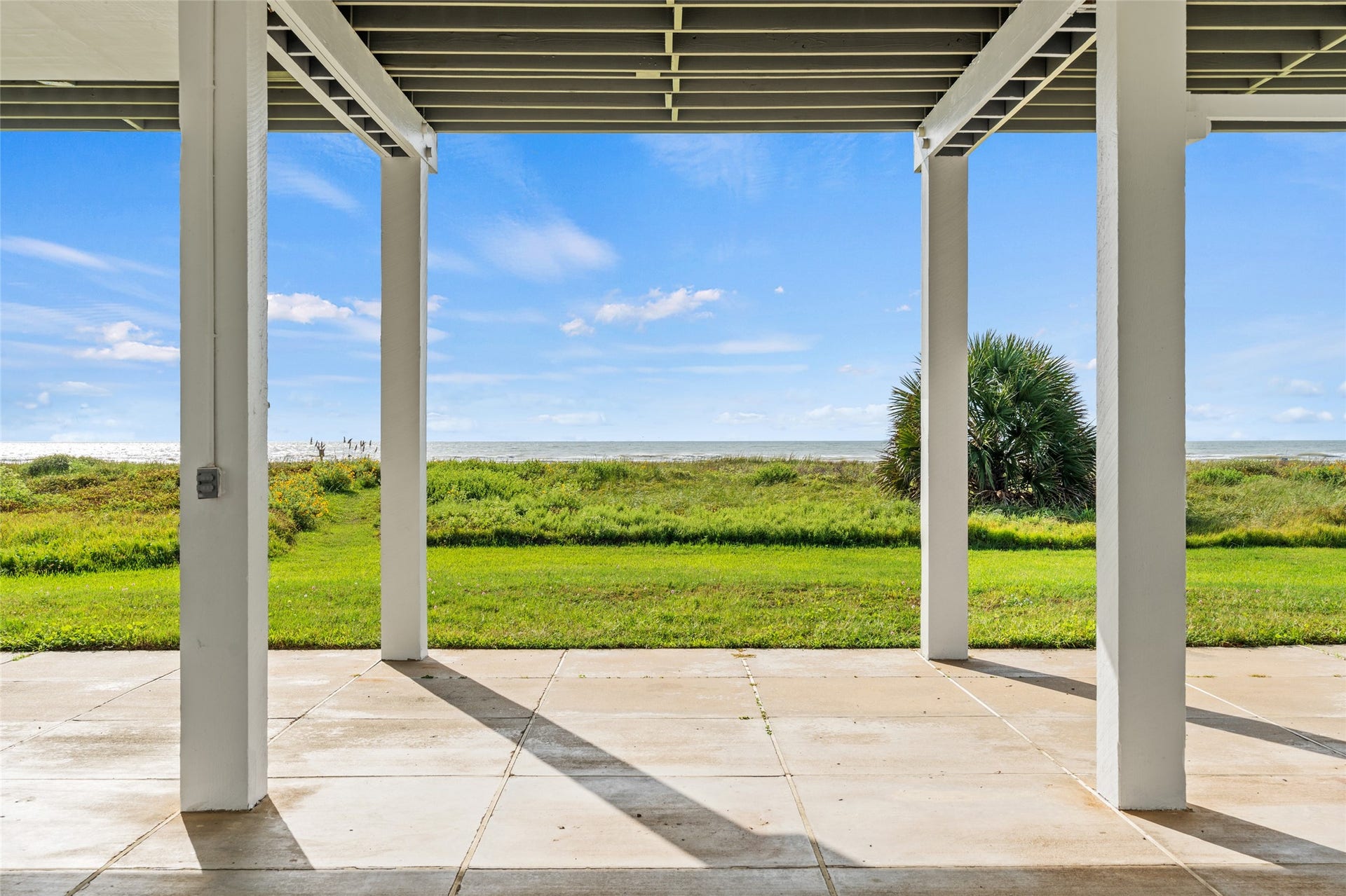 21631 Termini San Luis Pass Road, Galveston, TX 77554 Home could have covered parking for 6-8 vehicles.