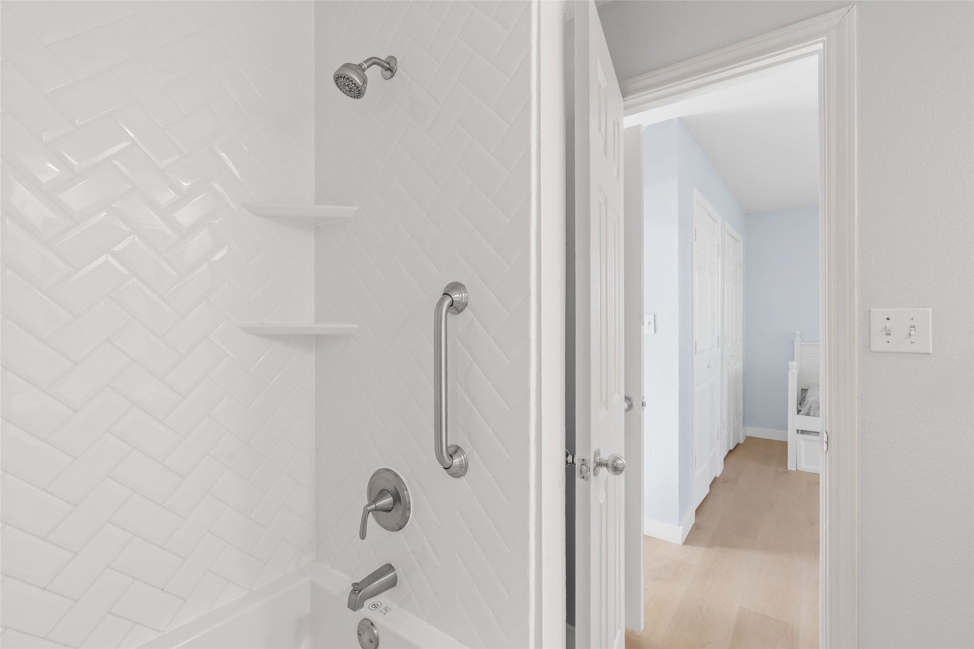 21631 Termini San Luis Pass Road, Galveston, TX 77554 Other bathroom located adjacent to the hallway.