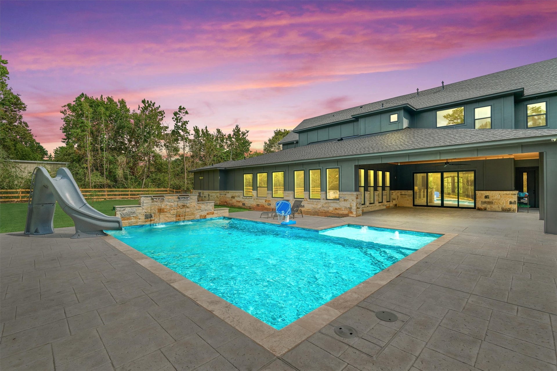 8616 Grand Lake Estates Drive, Montgomery, TX 77316 The backyard of your dreams, designed for exceptional outdoor living and entertaining!