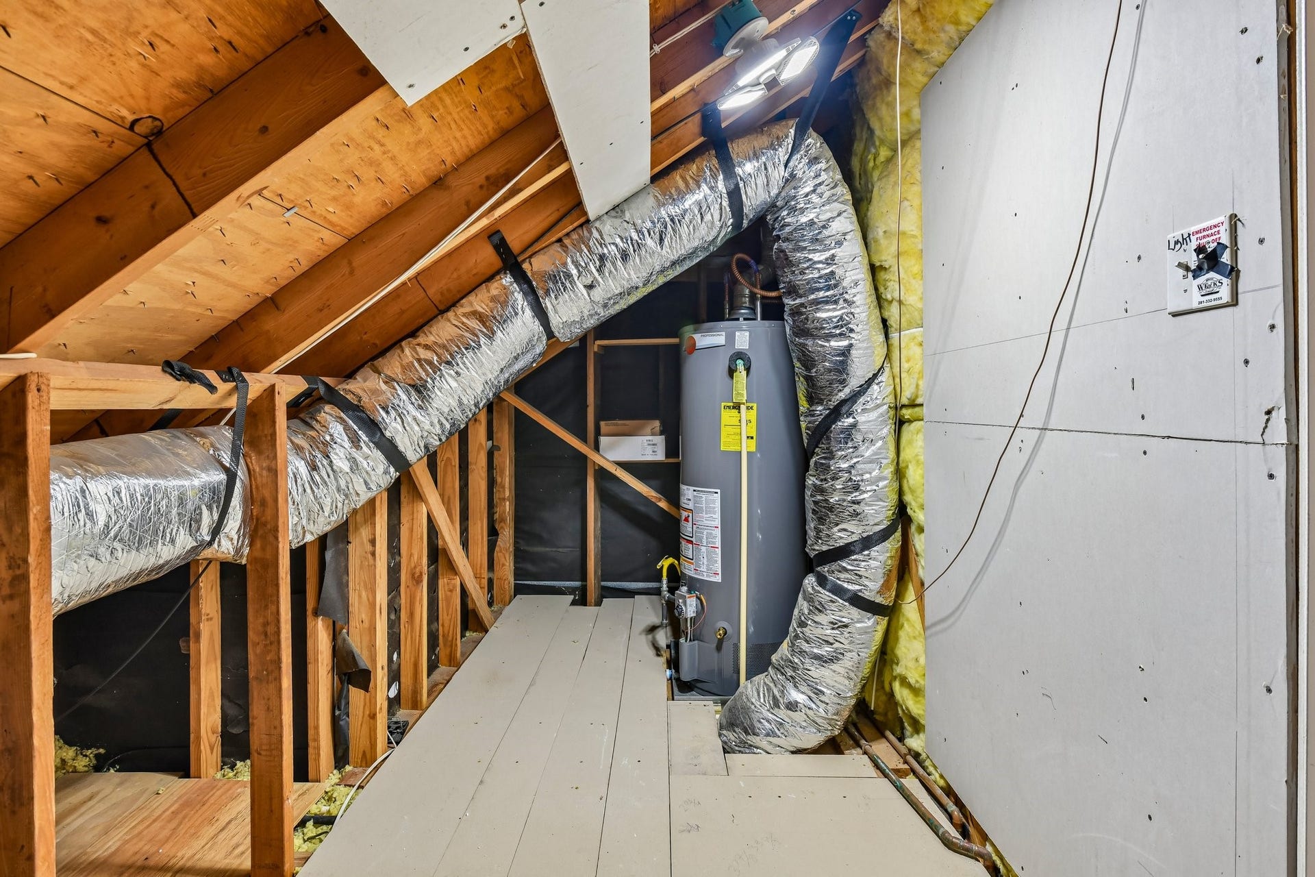 14010 Hazel Ridge Court, Houston, TX 77062 Walk-out Attic. Newer water heater. Newer Ducts & A/C