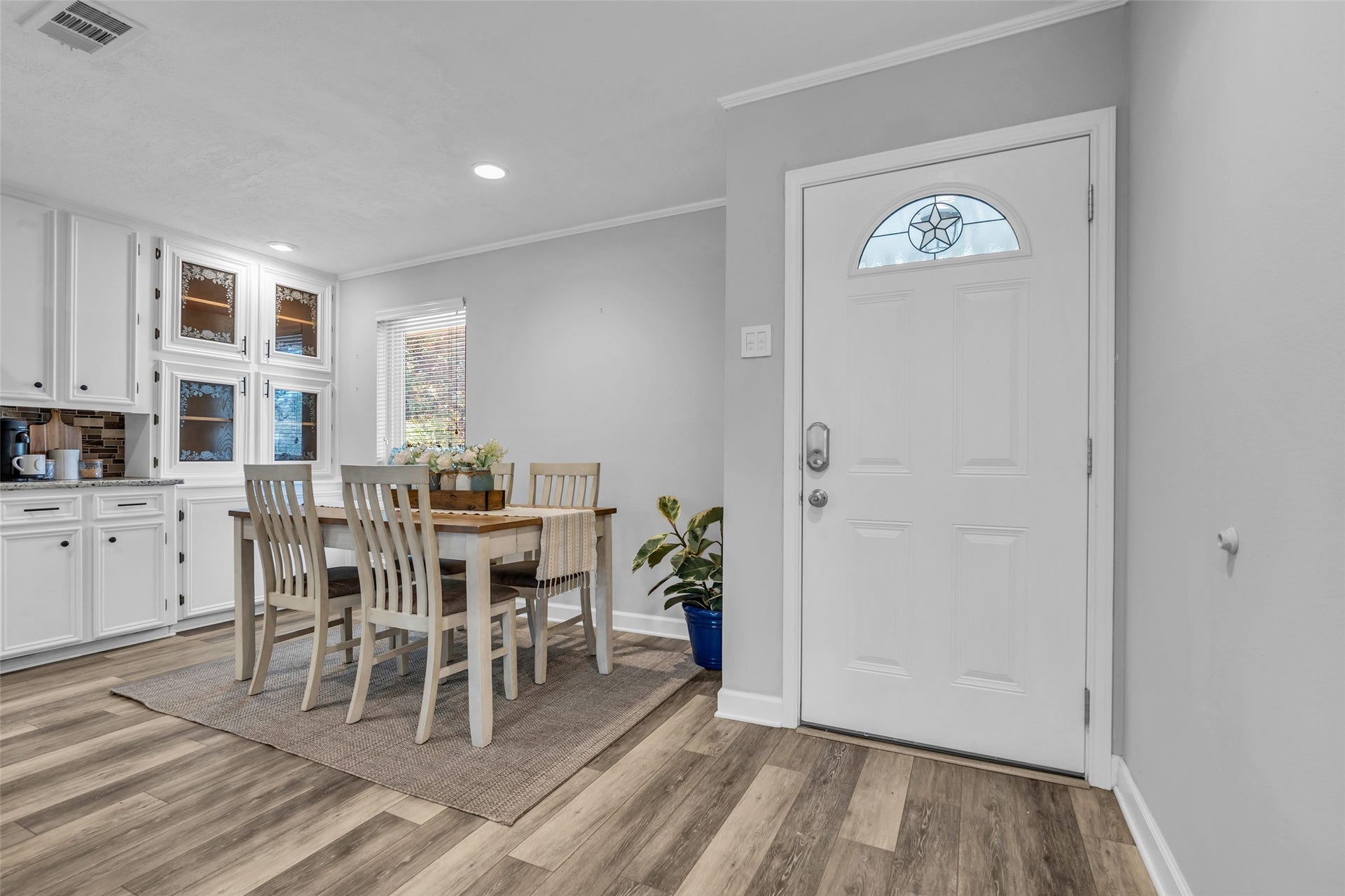 5511 Hialeah Drive, Houston, TX 77092 The updated front door, flooring, and paint welcome you home!