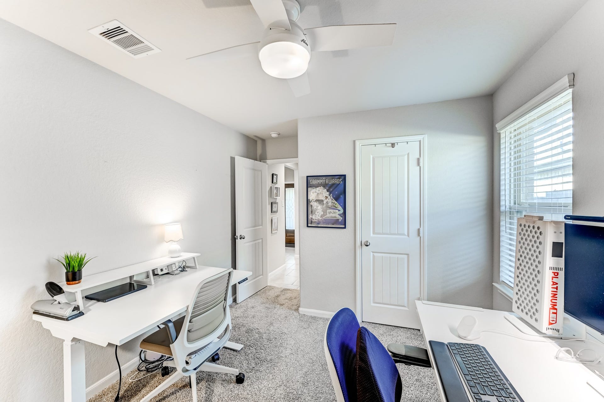 Third bedroom (used as an office)