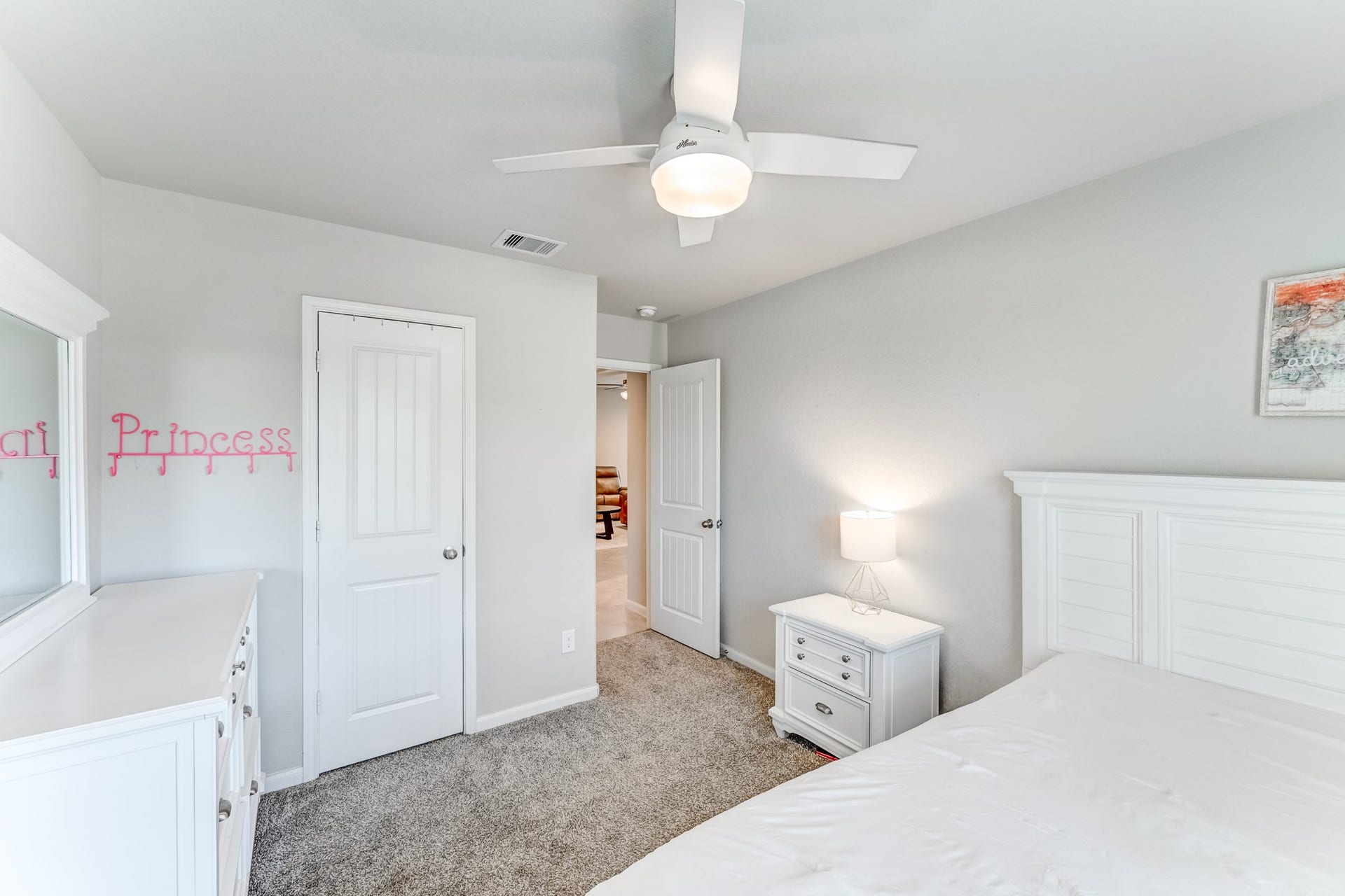 Spacious second bedroom