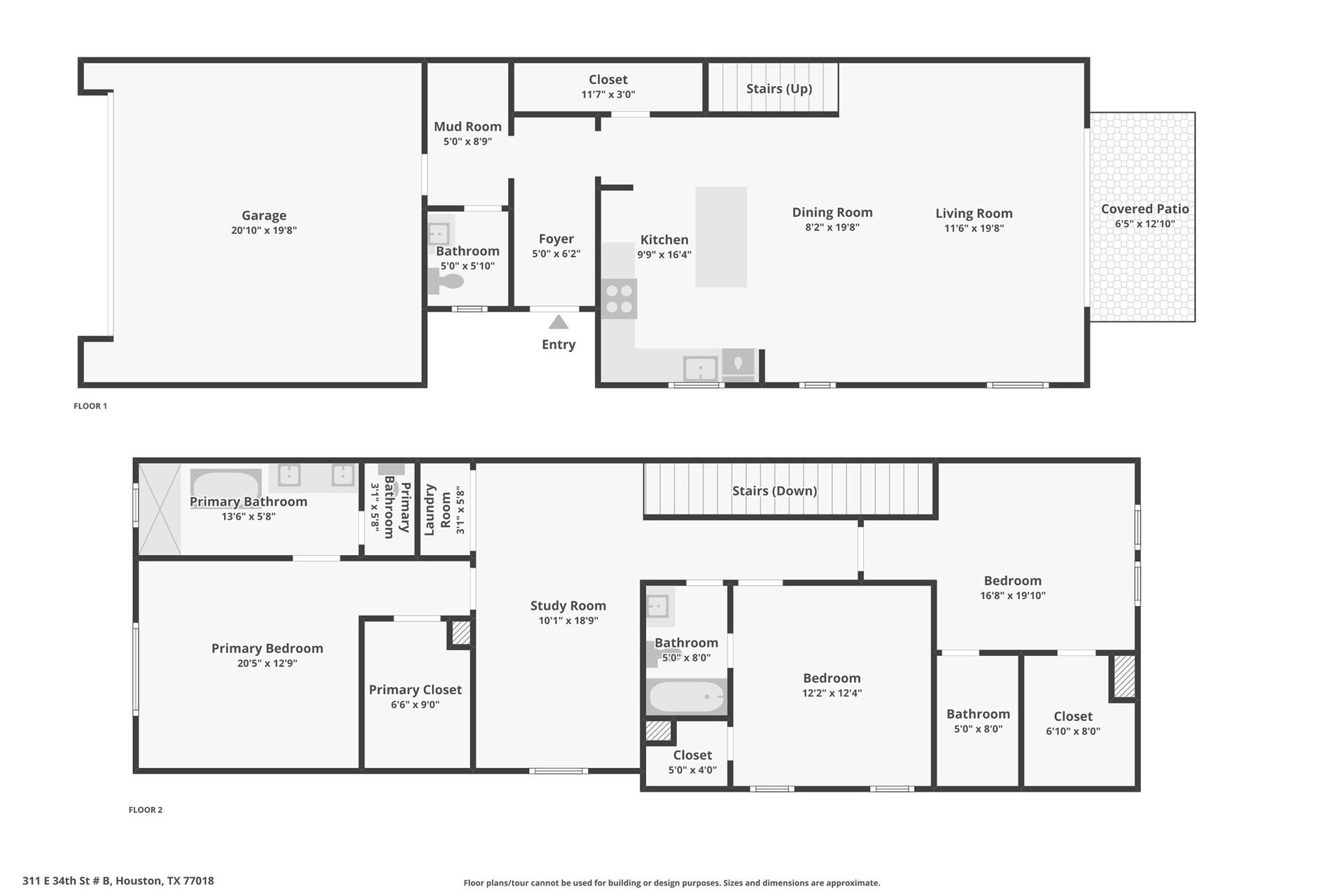 311 E 34th Street, #B, Houston, TX 77018 311 E 34th Street, #B, Houston, TX 77018