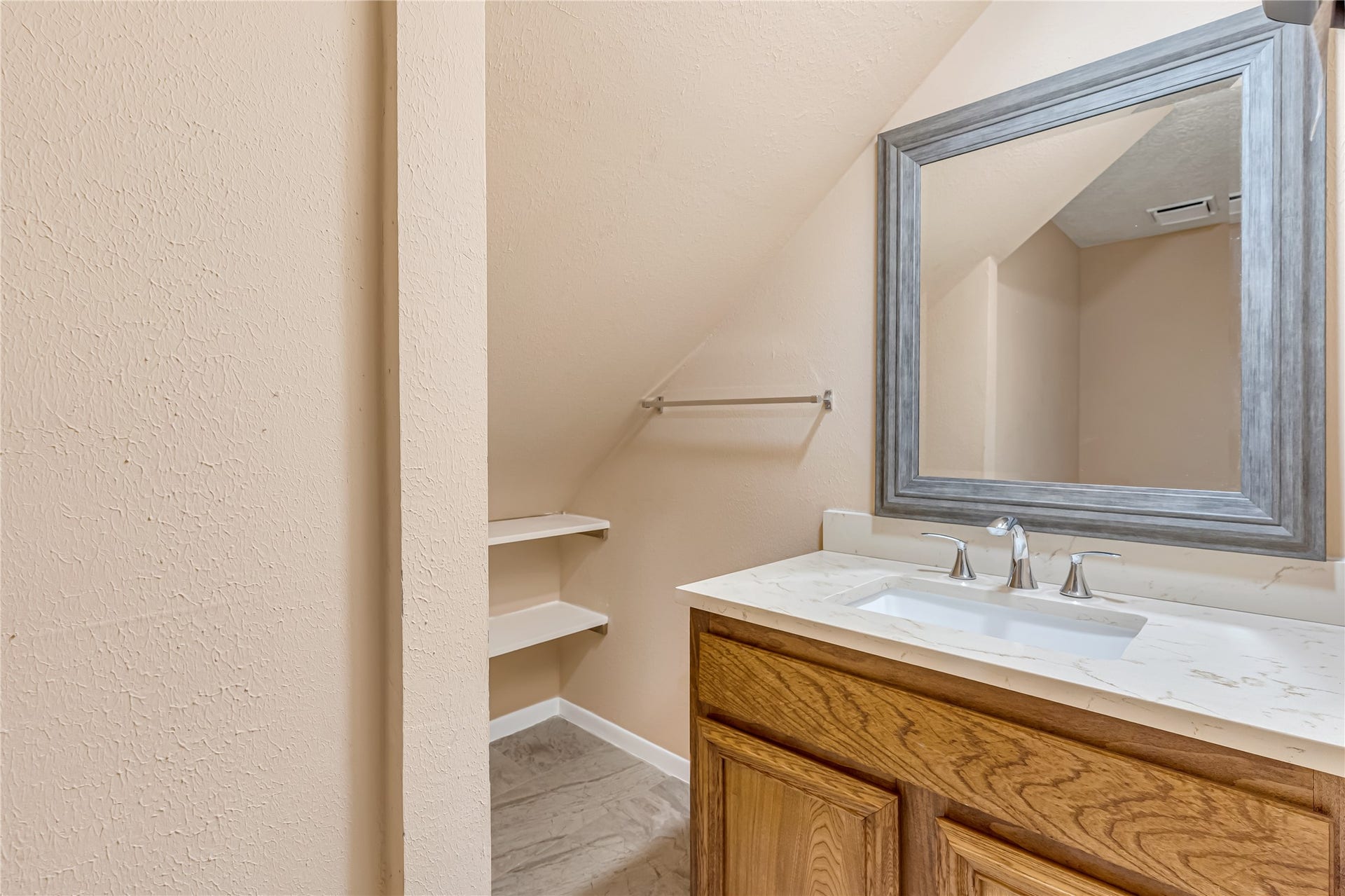 3727 Village Grove Drive, Humble, TX 77396 Downstairs Full bathroom - storage area.