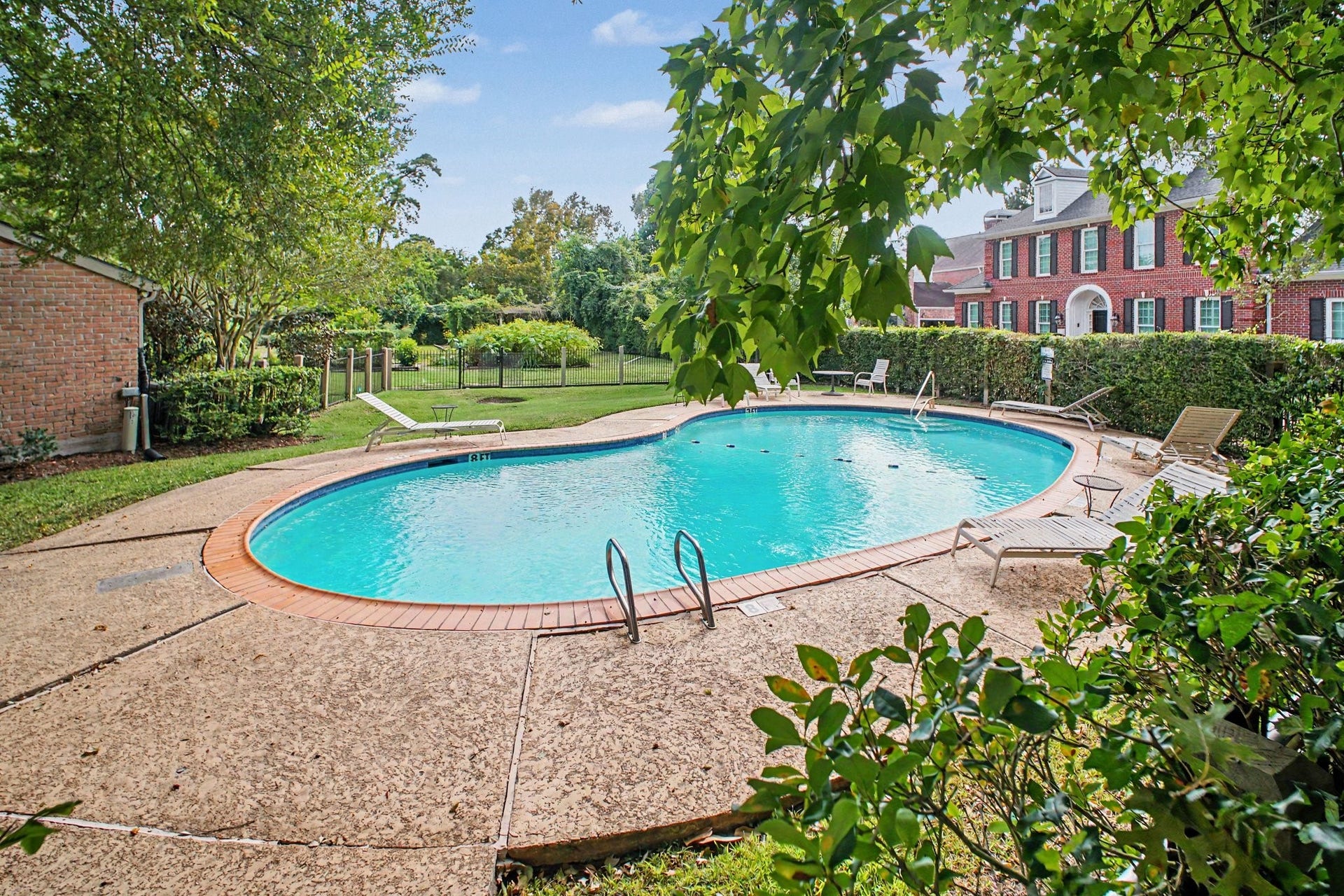 Private community pool