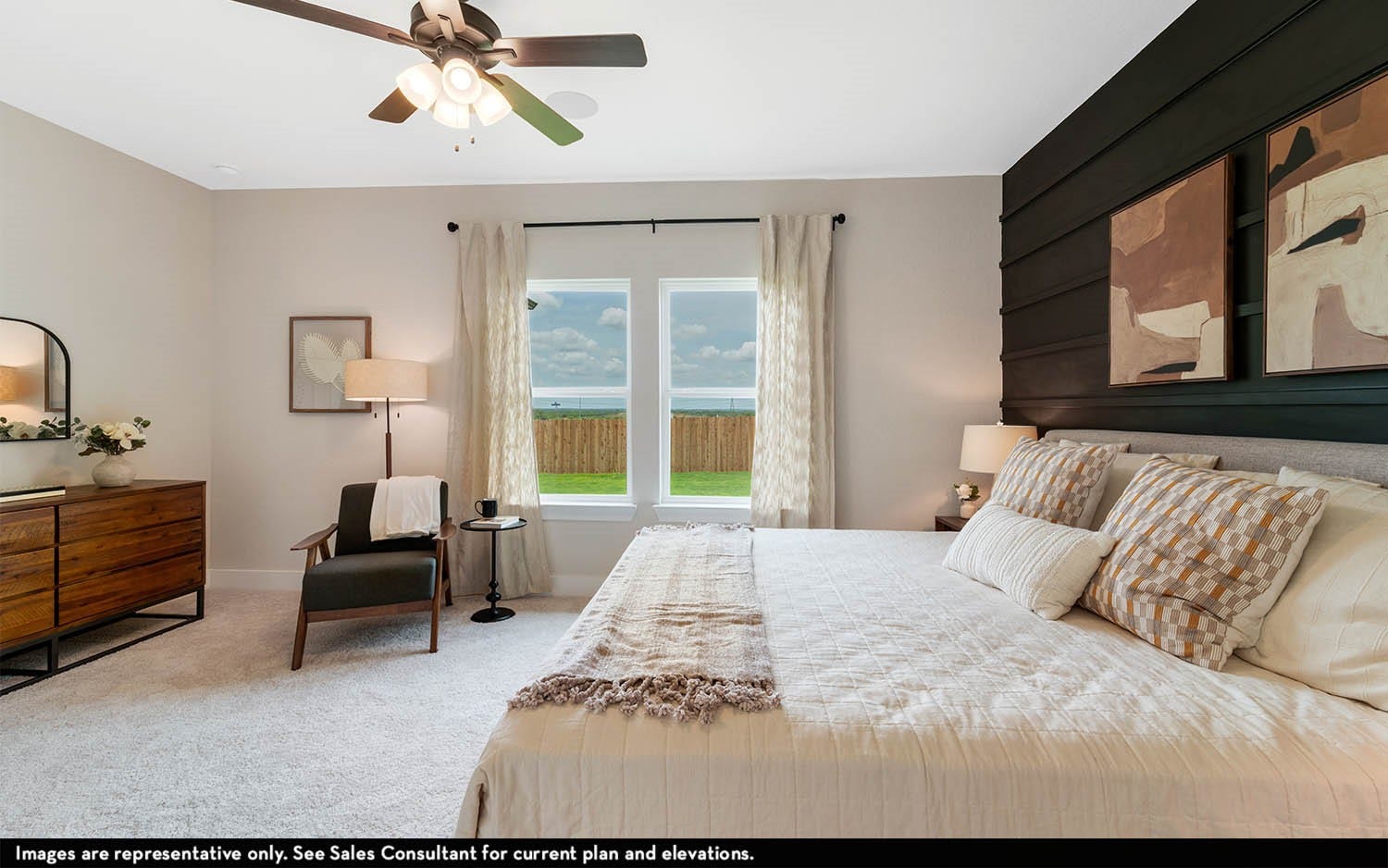 5205 Oakheath Forest Lane, Pearland, TX 77584 Master bedroom