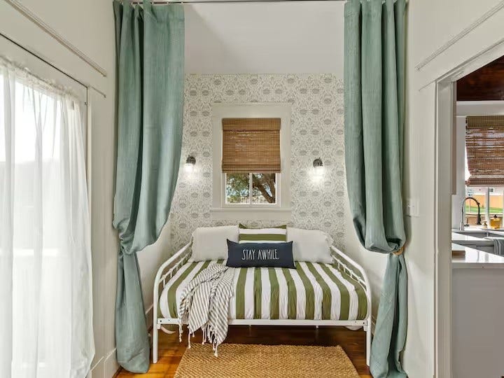 2601 37th Street, Galveston, TX 77550 An additional twin sleeping area provides extra flexibility for guests.