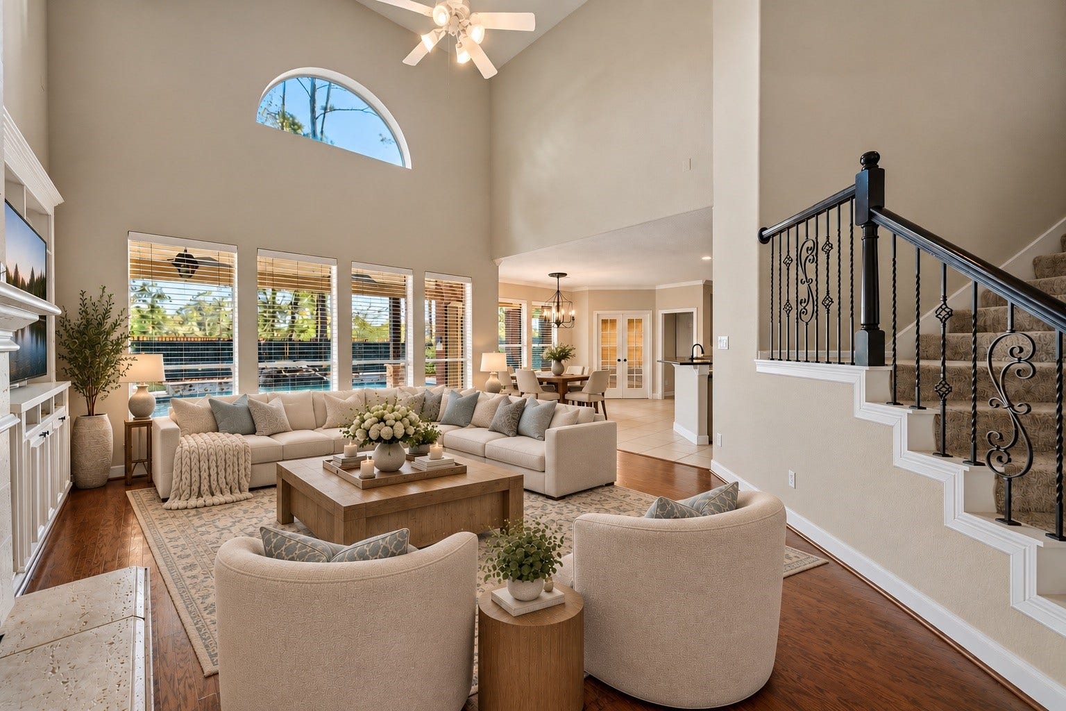 7514 Water Wood Trail, Kingwood, TX 77346 This image is virtually staged.