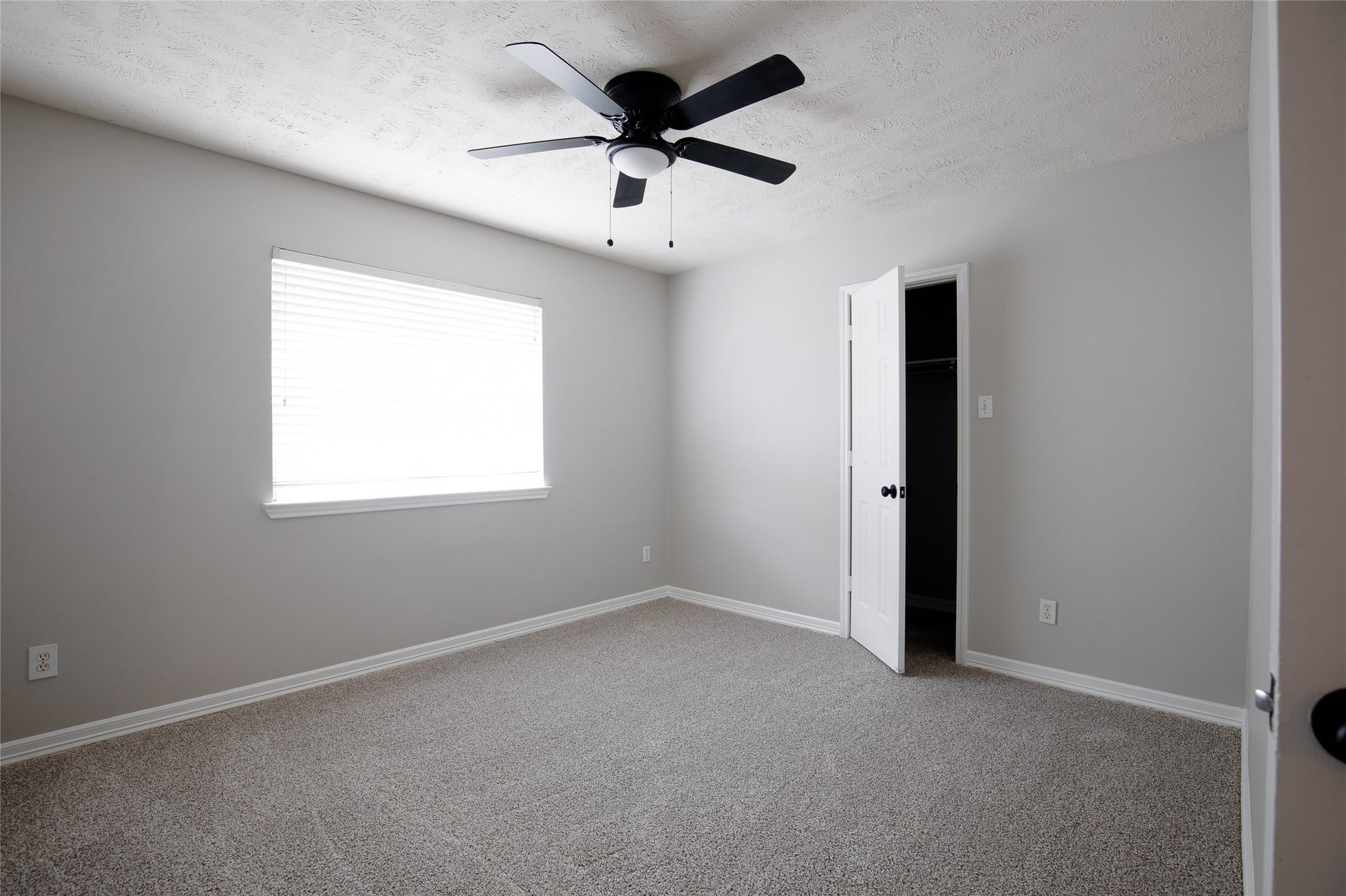 19946 Mason Creek Drive, Katy, TX 77449 Bedrooms have new carpet and ceiling fans