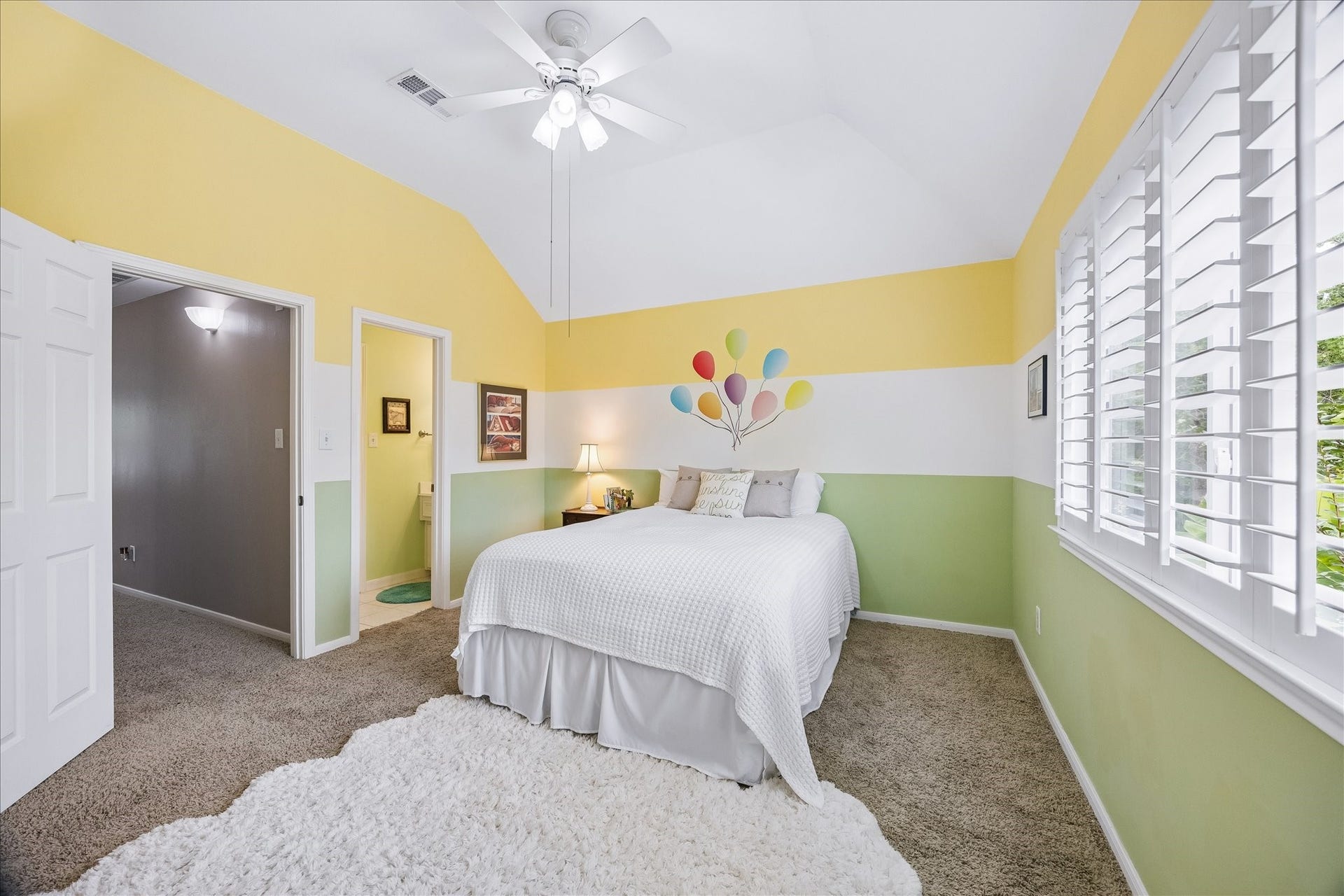 9618 Randon Lane, Missouri City, TX 77459 A beautiful bright and light secondary bedroom.