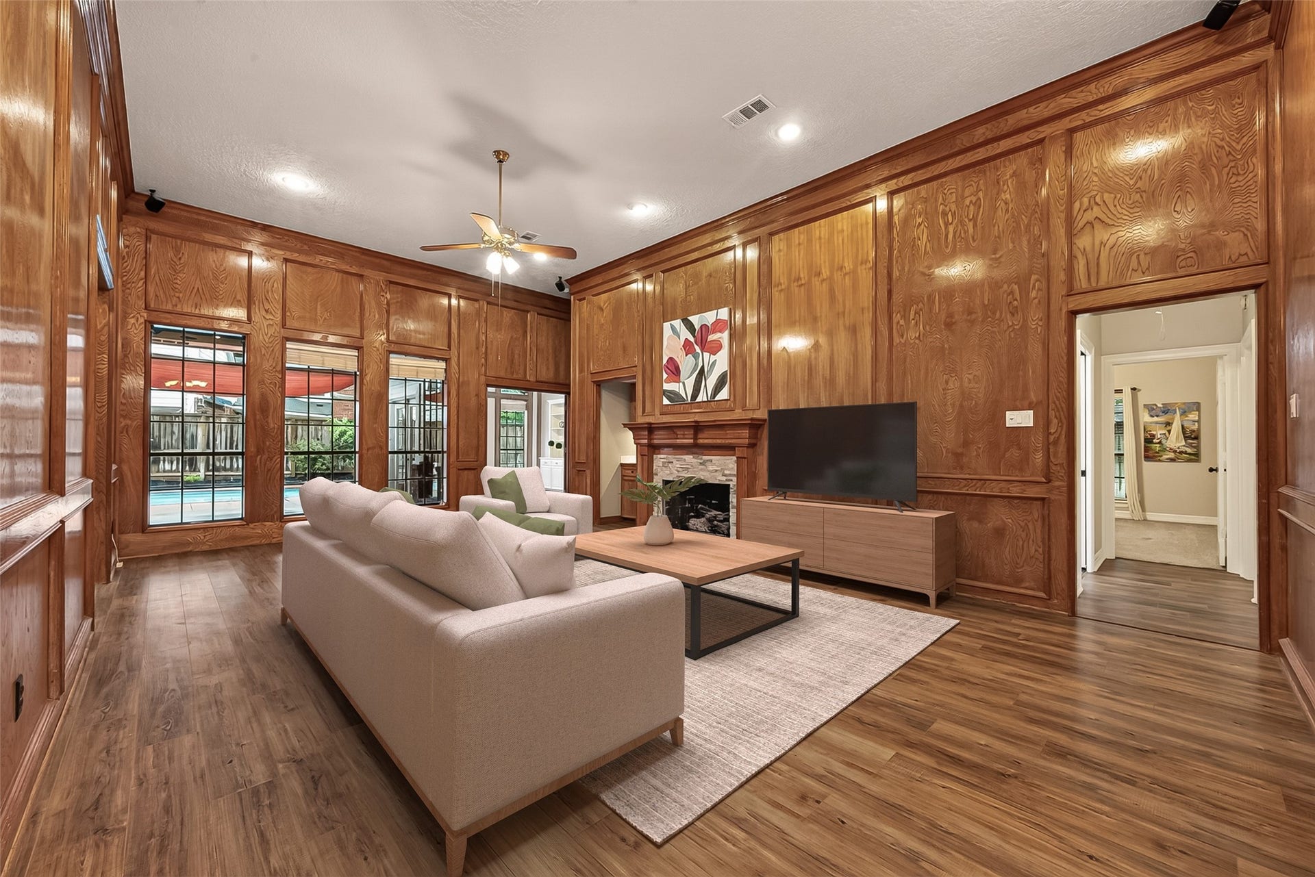 1410 Briar Green Court, Richmond, TX 77406 Huge Family Room with high ceilings!