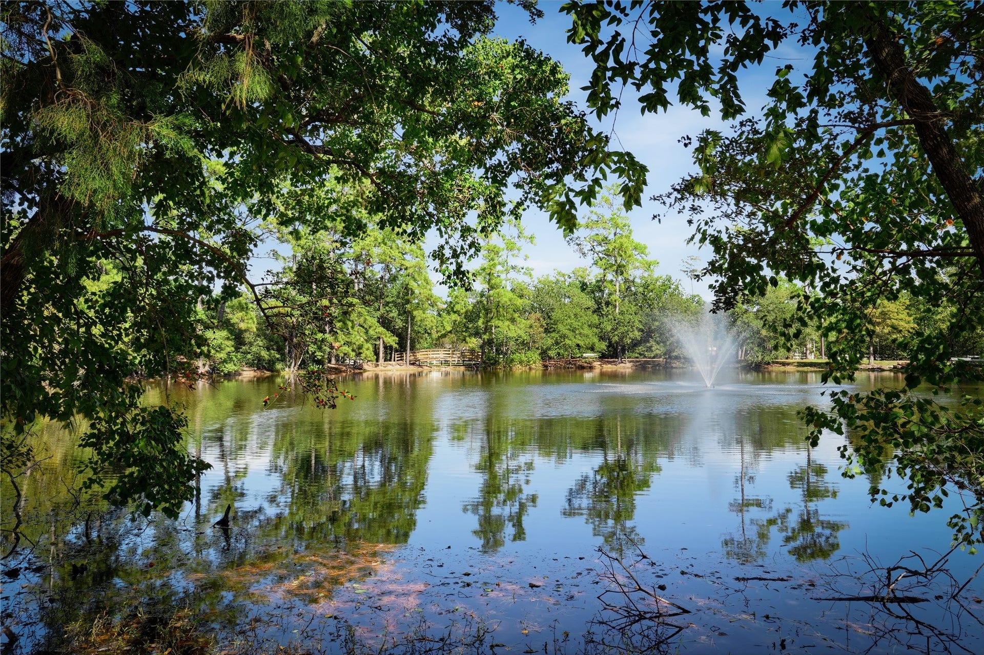 11839 Catrose Lane, Cypress, TX 77429 Pond located behind the house as a walking trail around it.