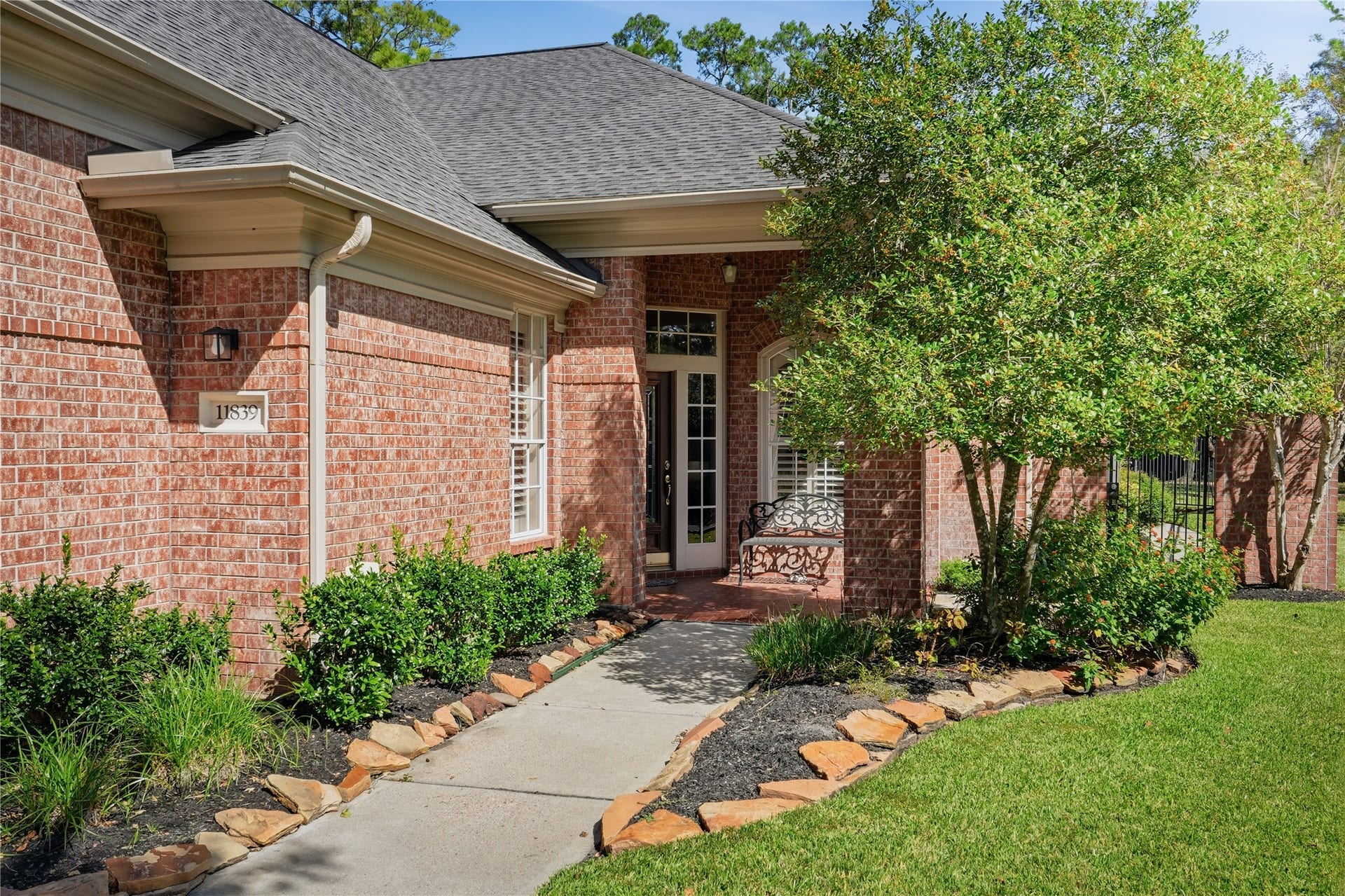 11839 Catrose Lane, Cypress, TX 77429 Front porch