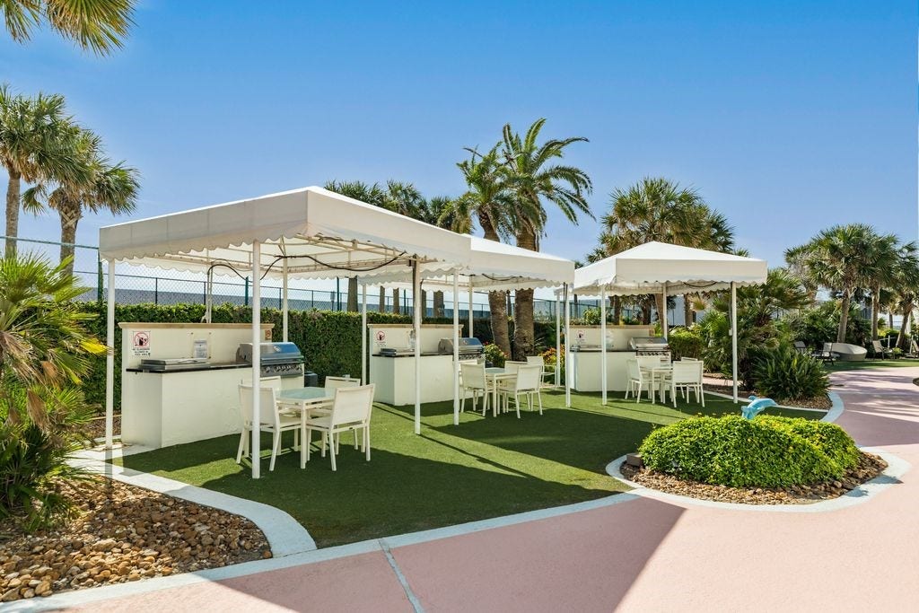 10327 Termini San Luis Pass Road, #218, Galveston, TX 77554 Covered pergolas for outdoor grilling