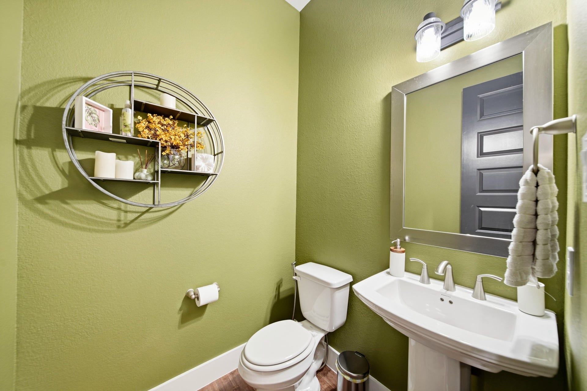Powder room/half bath.